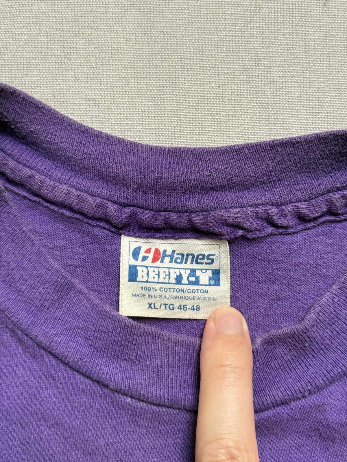 Designer Vintage Revo Sunglasses T-shirt Promo - Purple Fade Tee XL Size US XL / EU 56 / 4 - 3 Thumbnail