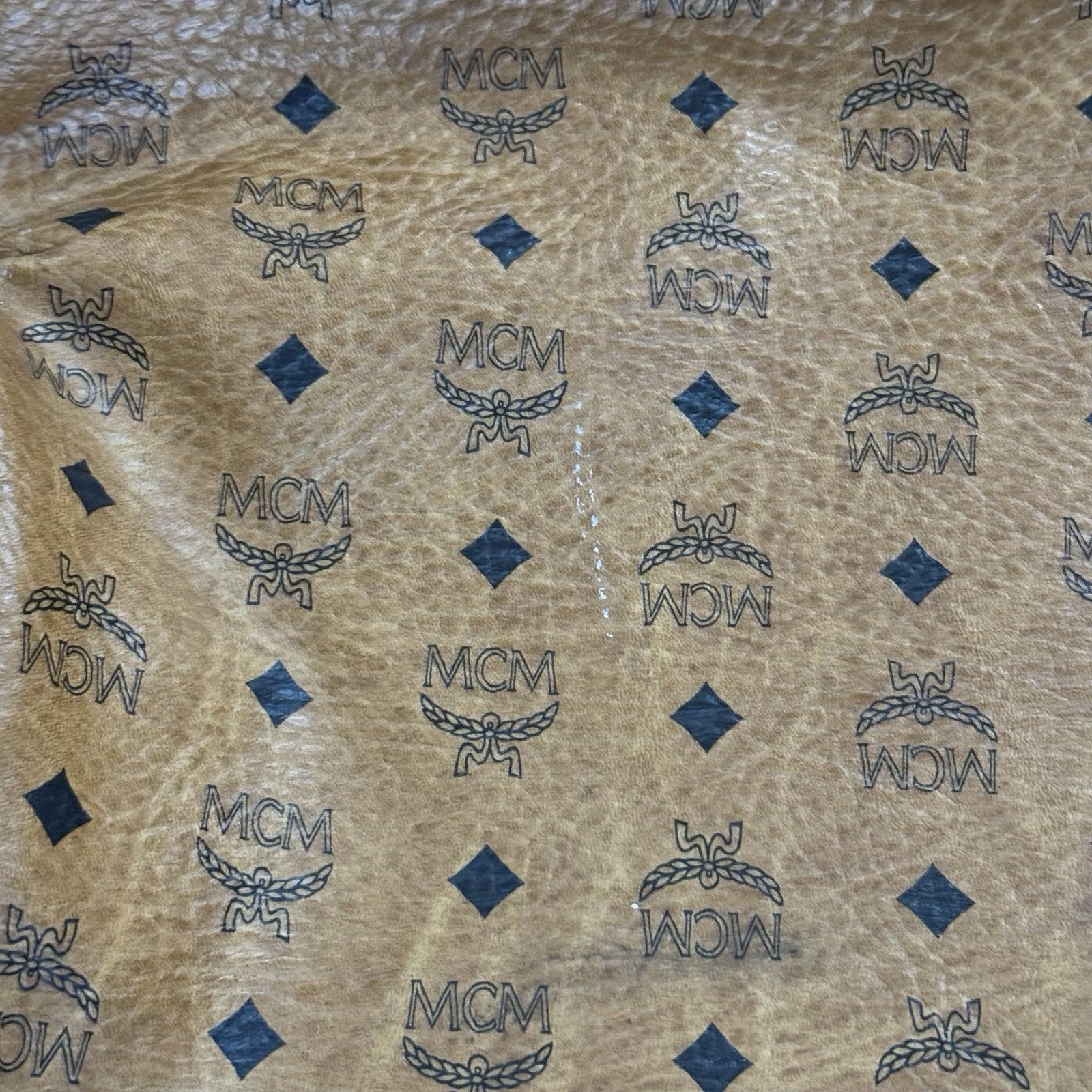 MCM Vintage Men’s MCM Monogram Cognac Leather Garment Bag Size ONE SIZE - 8 Thumbnail