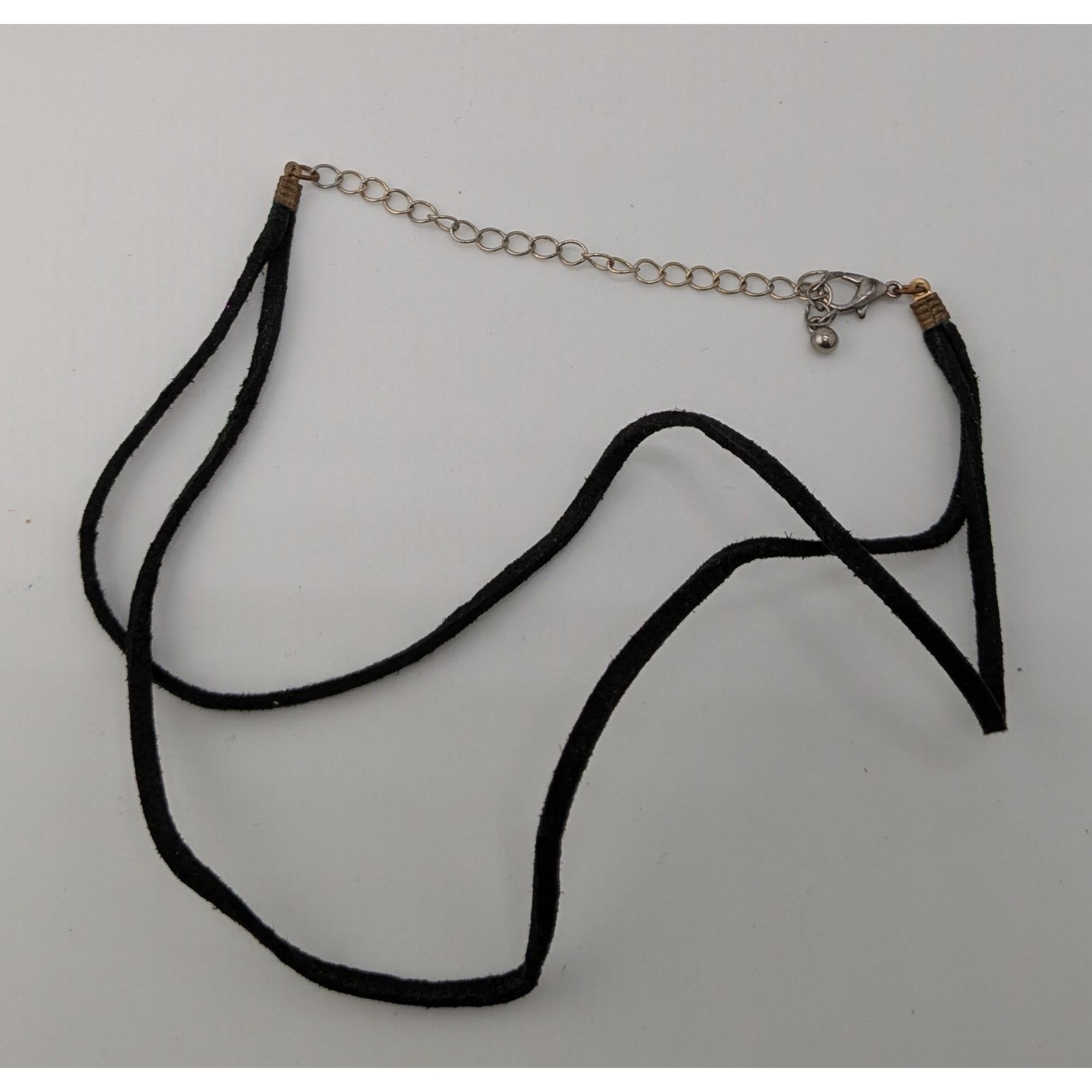 Other Black Double-Strand Suede Choker Necklace Size ONE SIZE - 3 Thumbnail