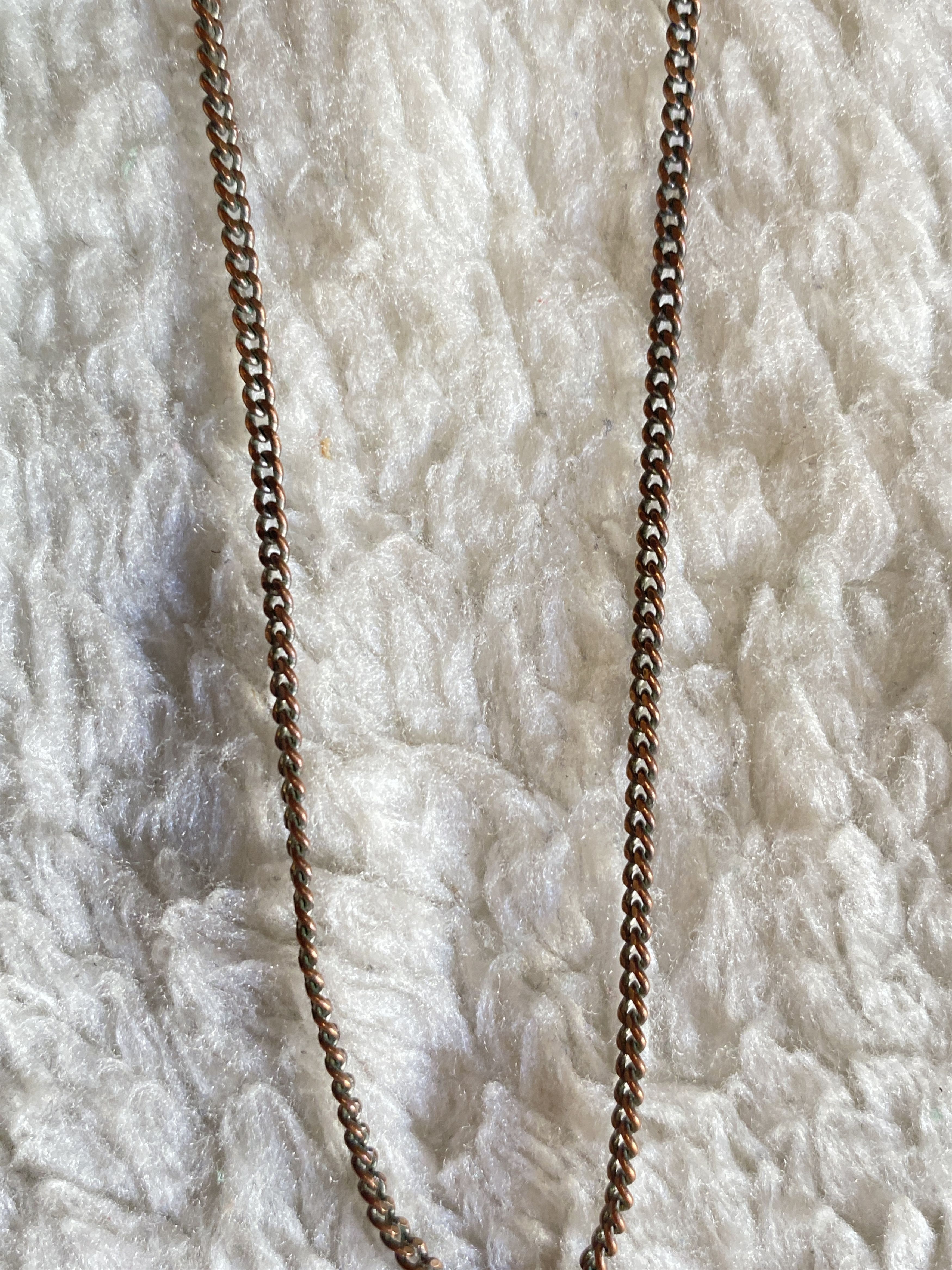 Other Lot of 5 Gold Tone Necklaces - Chain Pendant Choker Bundle Size ONE SIZE - 4 Thumbnail