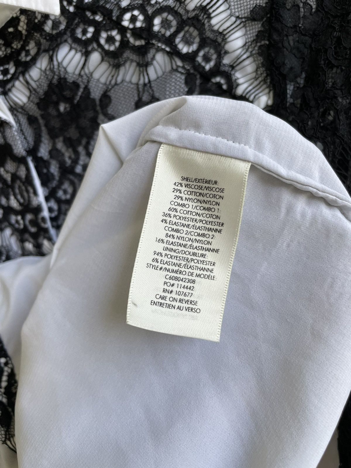 Alice + Olivia Alice + Olivia Shirt Long Sleeve Button Blouse Top Pullover Size XS / US 0-2 / IT 36-38 - 9 Thumbnail