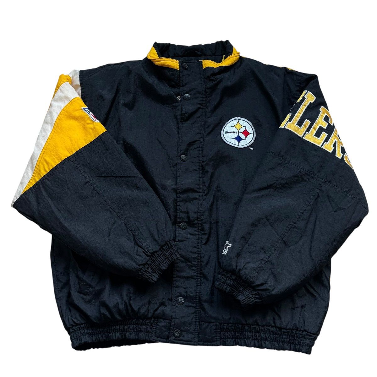 Logo 7 vintage Starter Pro Line Pittsburgh Steelers coat Size US XL / EU 56 / 4 - 1 Thumbnail