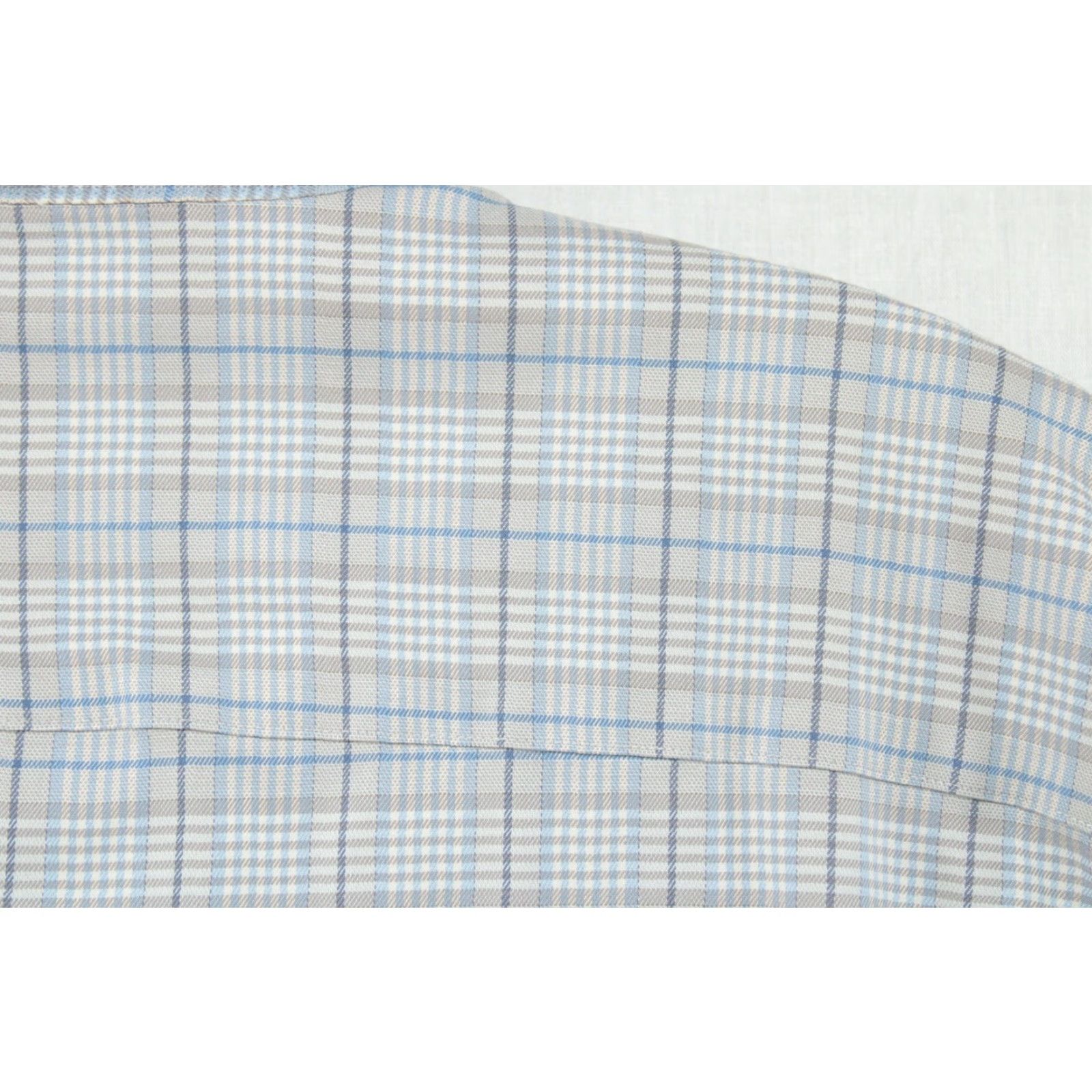 Brooks Brothers VINTAGE Brooks Brothers 1818 Slim Fit Shirt Men 2XL Plaid Gray Blue Long Sleeve Preppy Size US XXL / EU 58 / 5 - 4 Thumbnail