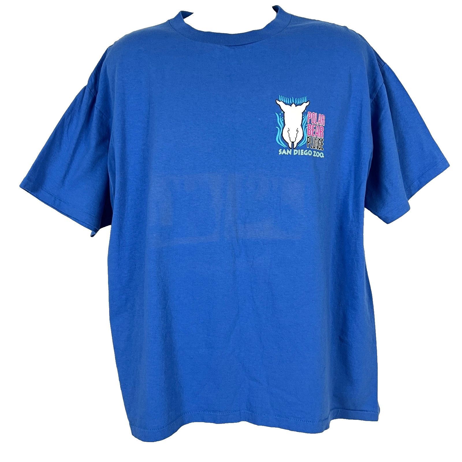 Other Polar Bear Plunge San Diego Zoo Mens Vtg T-Shirt size XL One Size US XL / EU 56 / 4 - 2 Thumbnail