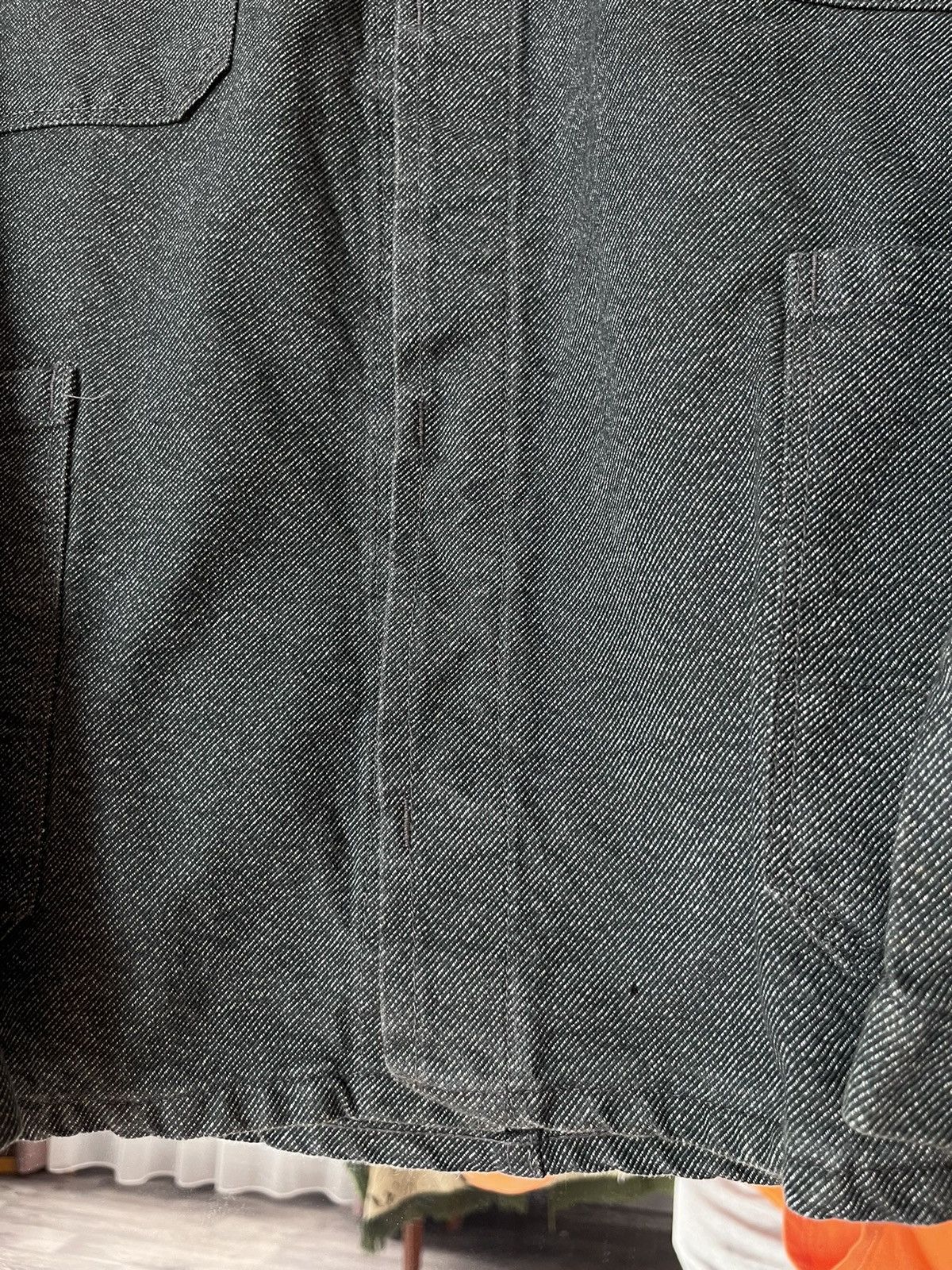 Vintage Vintage FISCHER PECHEUR Workwear Mens Jacket Grey 90s L Size US L / EU 52-54 / 3 - 6 Thumbnail