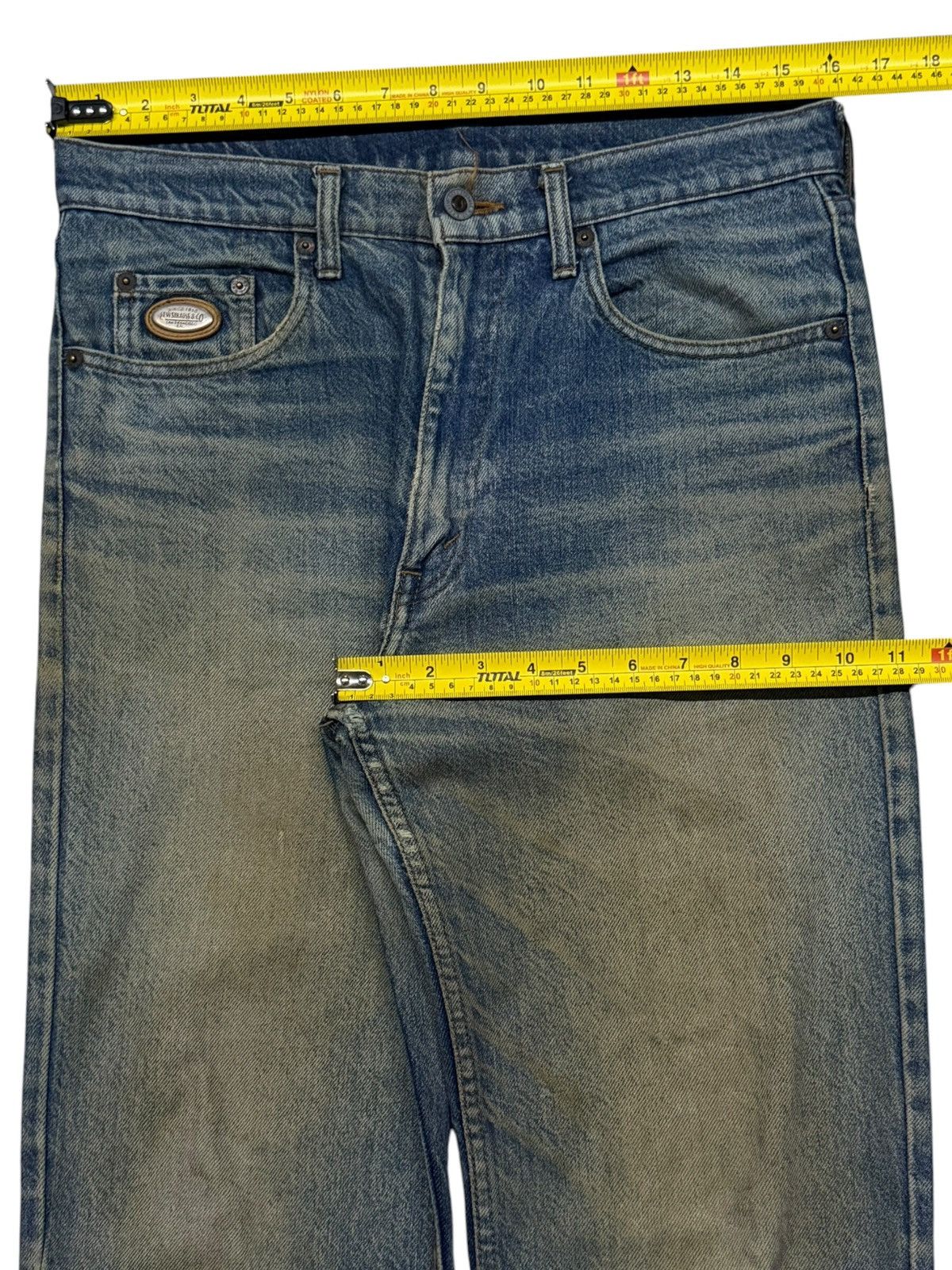 Levi's Vintage Clothing Vintage 90s Levi’s Original Riveted Blue Jeans Big E Japan Size US 32 / EU 48 - 18 Thumbnail