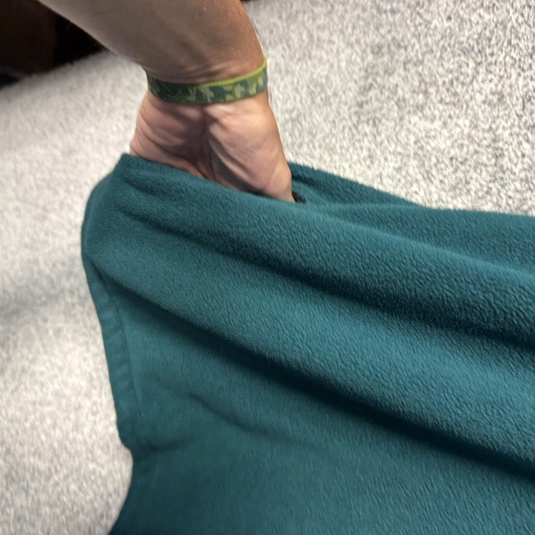 Eddie Bauer VINTAGE Eddie Bauer Sweater XL Tall Polartec Quarter Zip Fleece Green Men"} Size US XL / EU 56 / 4 - 5 Thumbnail