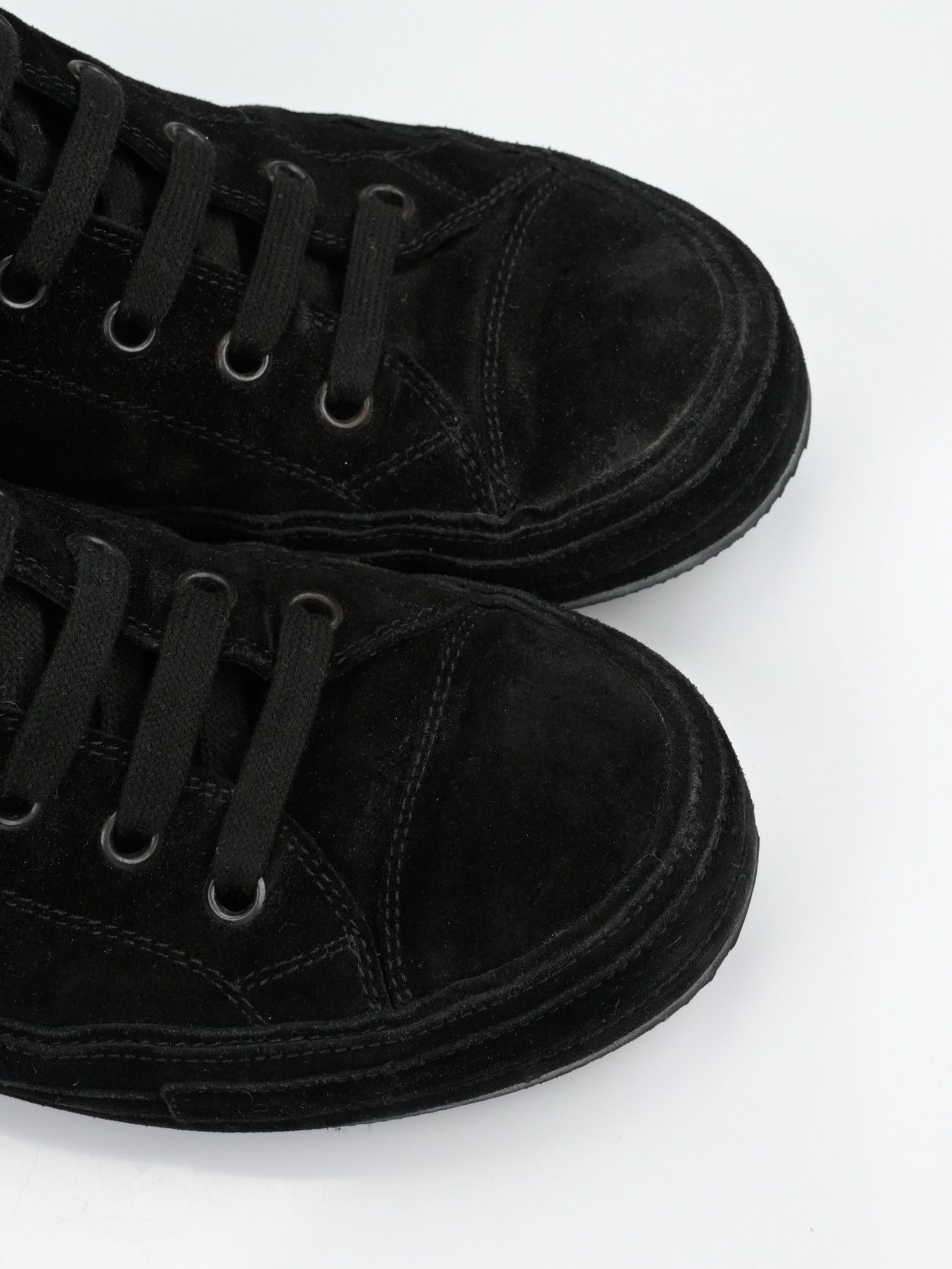 Ann Demeulemeester Orvo High-Top Suede Leather Sneakers Size US 9 / EU 42 - 12 Thumbnail