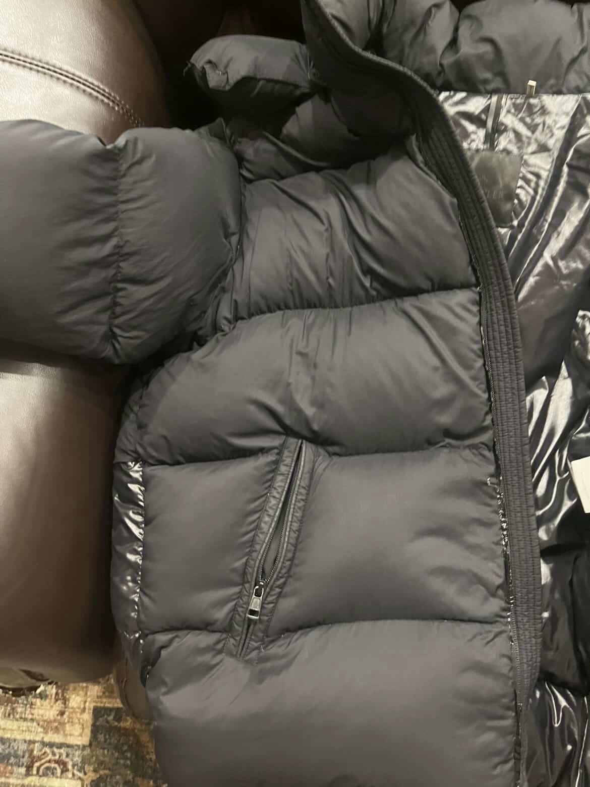 Moncler Moncler Black Hooded Puffer Jacket Size US XXL / EU 58 / 5 - 4 Thumbnail