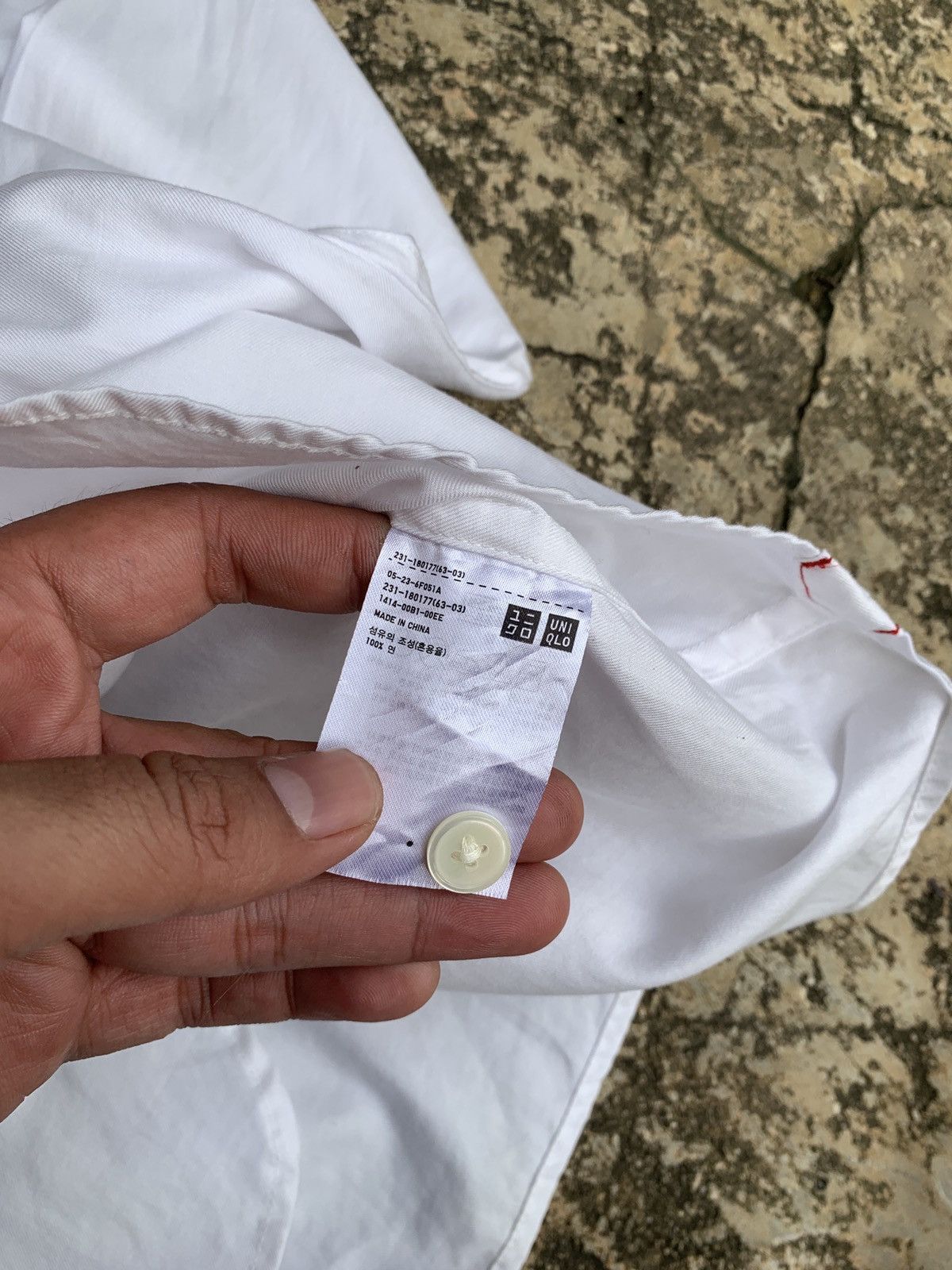 Uniqlo Uniqlo x Ines De La Fressange Ruffle Trim Office Shirt Size S / US 4 / IT 40 - 7 Thumbnail