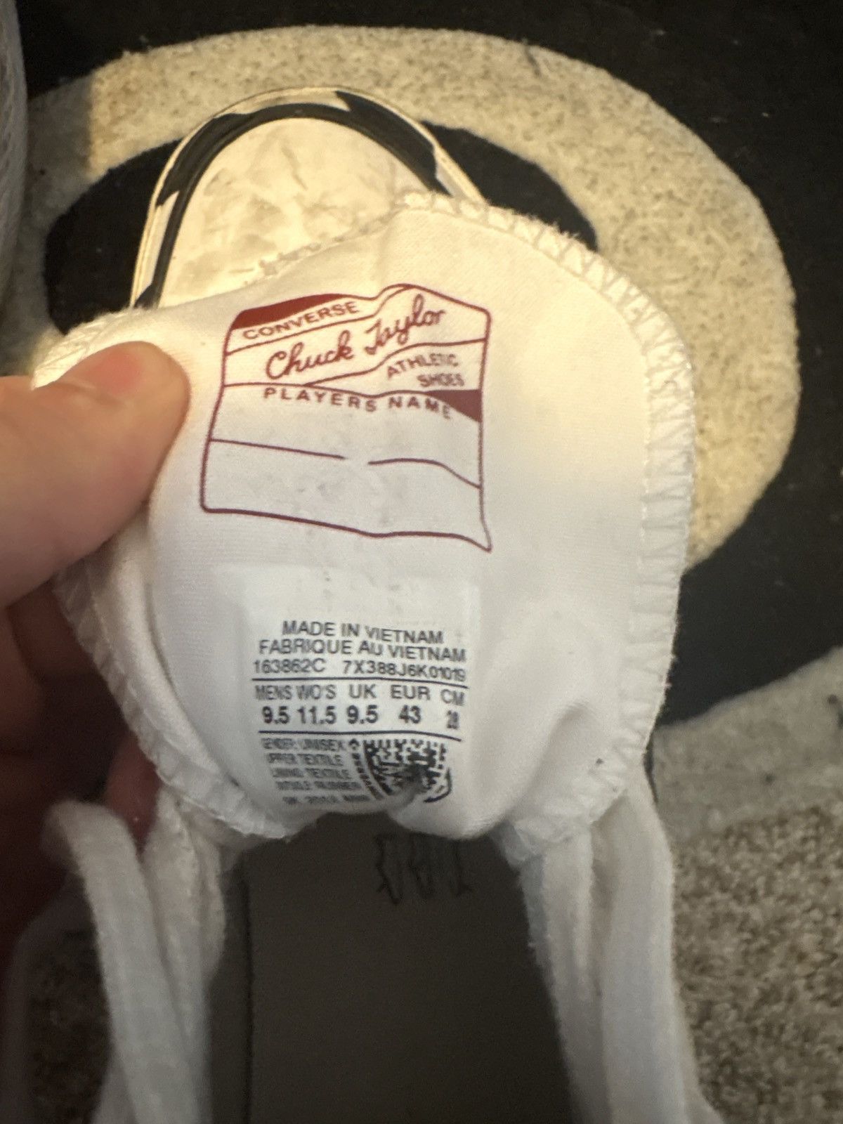 Nike × Off-White Off white converse Size US 9.5 / EU 42-43 - 9 Thumbnail