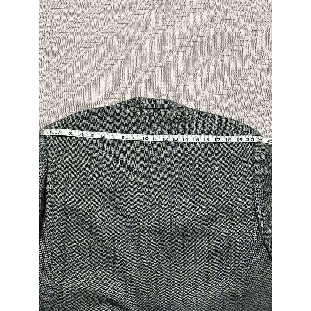 Alfred Dunhill Alfred Dunhill gray tweed cashmere and wool blazer size 46R Size 46R - 10 Thumbnail