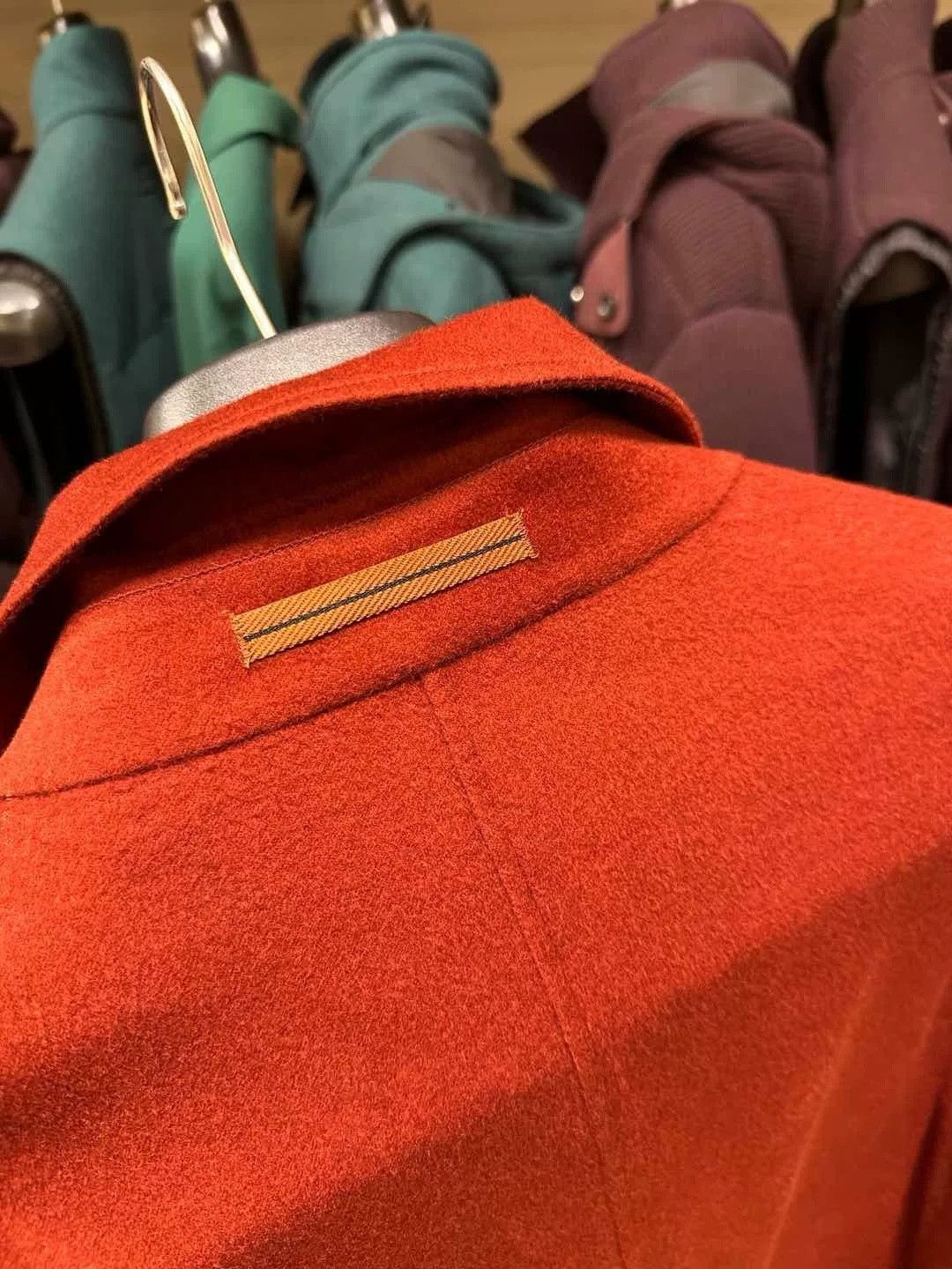 Ermenegildo Zegna Zegna Oasi Cashmere Red Shirt Jacket Size US M / EU 48-50 / 2 - 5 Thumbnail
