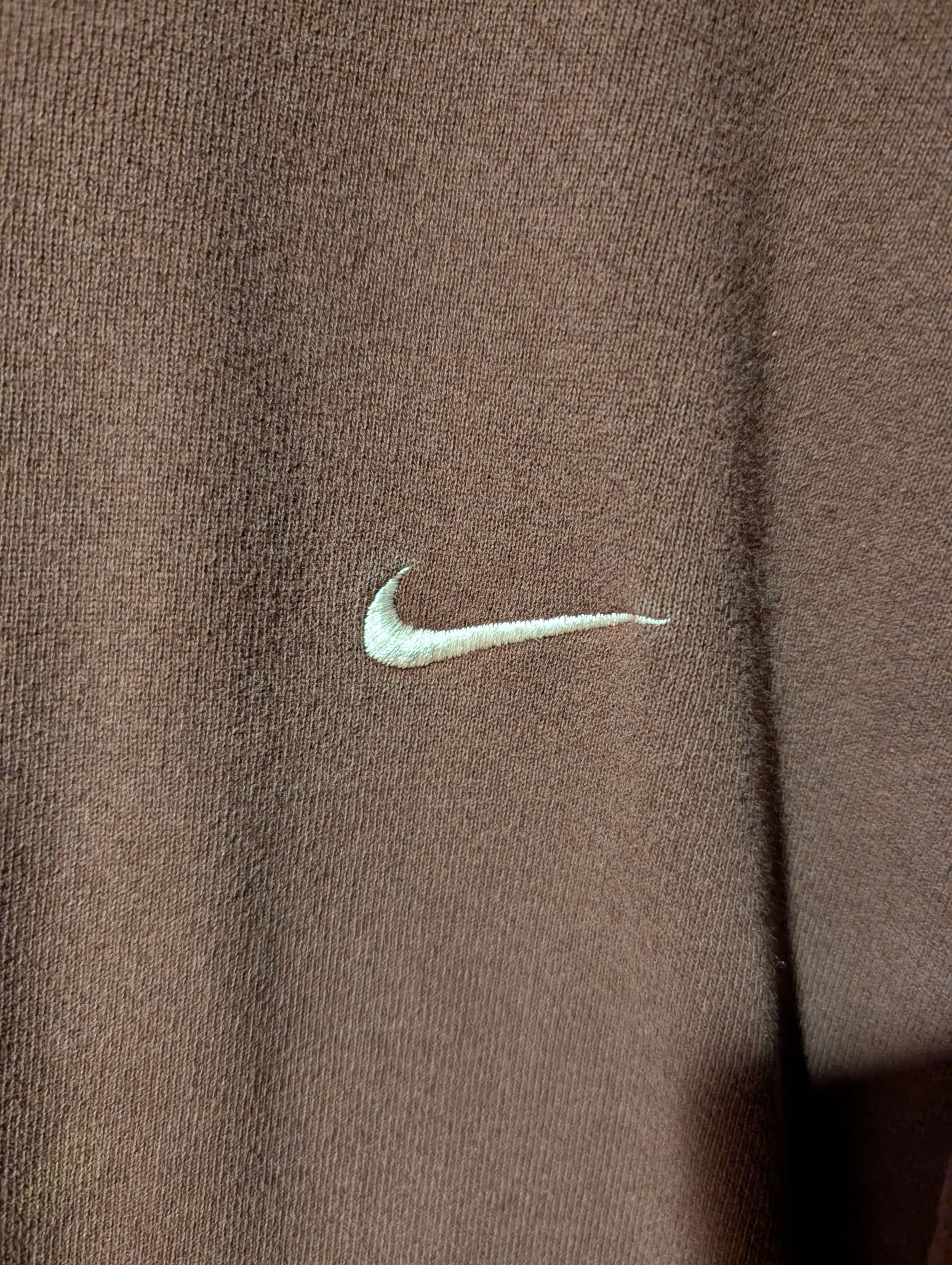 Nike Vintage 90s Nike Mini Swoosh Essential X-Large Sweatshirt Size US XL / EU 56 / 4 - 2 Thumbnail