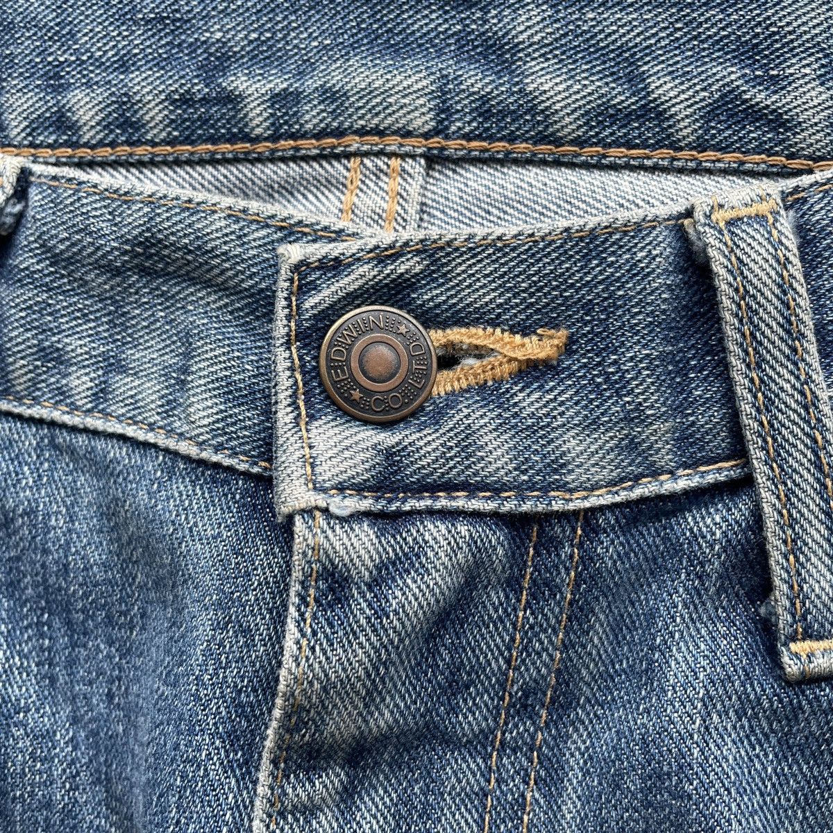 Edwin Vintage Edwin 402 Faded Jeans Pants Denim W30x29.5 Size US 30 / EU 46 - 6 Thumbnail