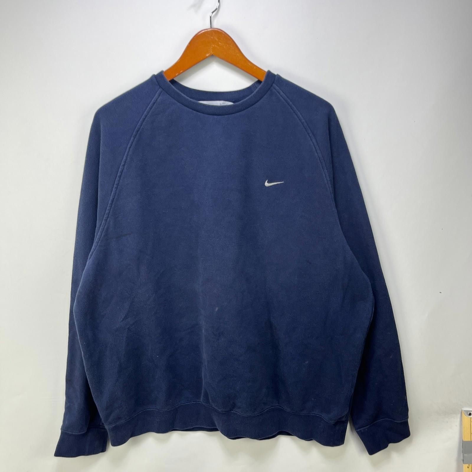 Nike Vintage Nike Mini Swoosh Sweatshirt XL Size US XL / EU 56 / 4 - 1 Thumbnail