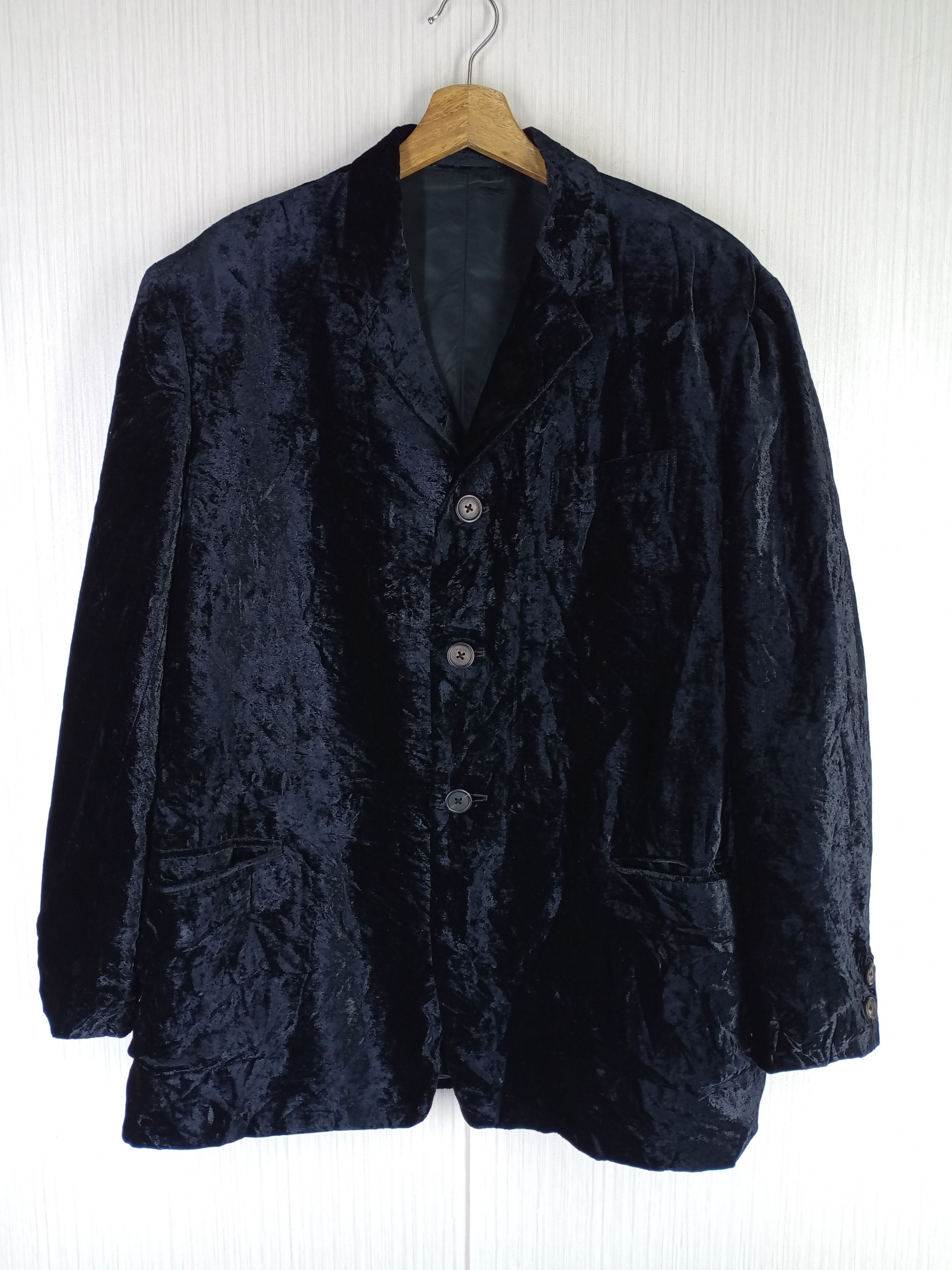 VINTAGE Y'S FOR MEN BY YOHJI YAMAMOTO VELVET BLAZER