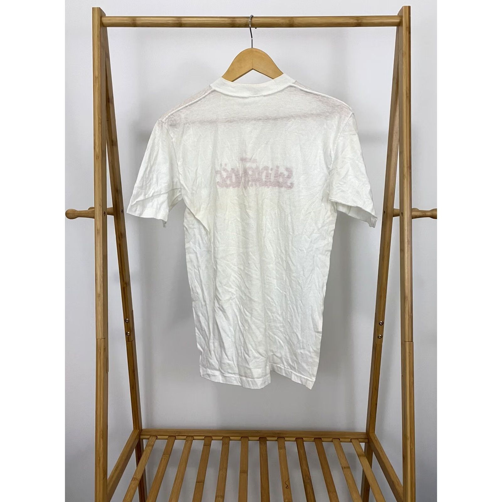 Vintage RARE VTG Solidarnosc Polish Trade Union 80s Downerwear T-Shirt Size L Mens White/Cream 80s Theme Size US L / EU 52-54 / 3 - 2 Thumbnail