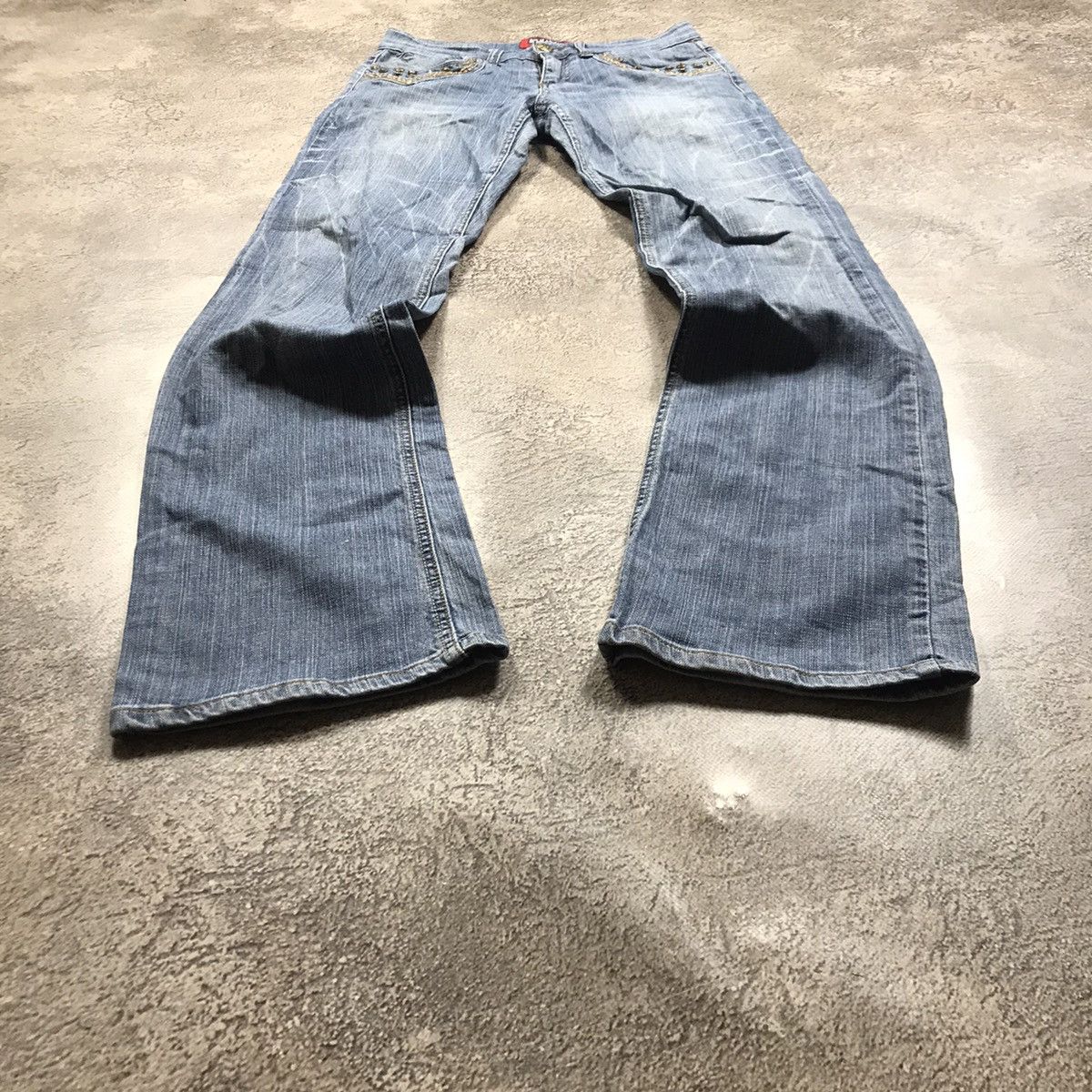 Japanese Brand vintage Faded Jeans japan distressed denim spring pants 90s Size 27" / US 4 / IT 40 - 1 Thumbnail