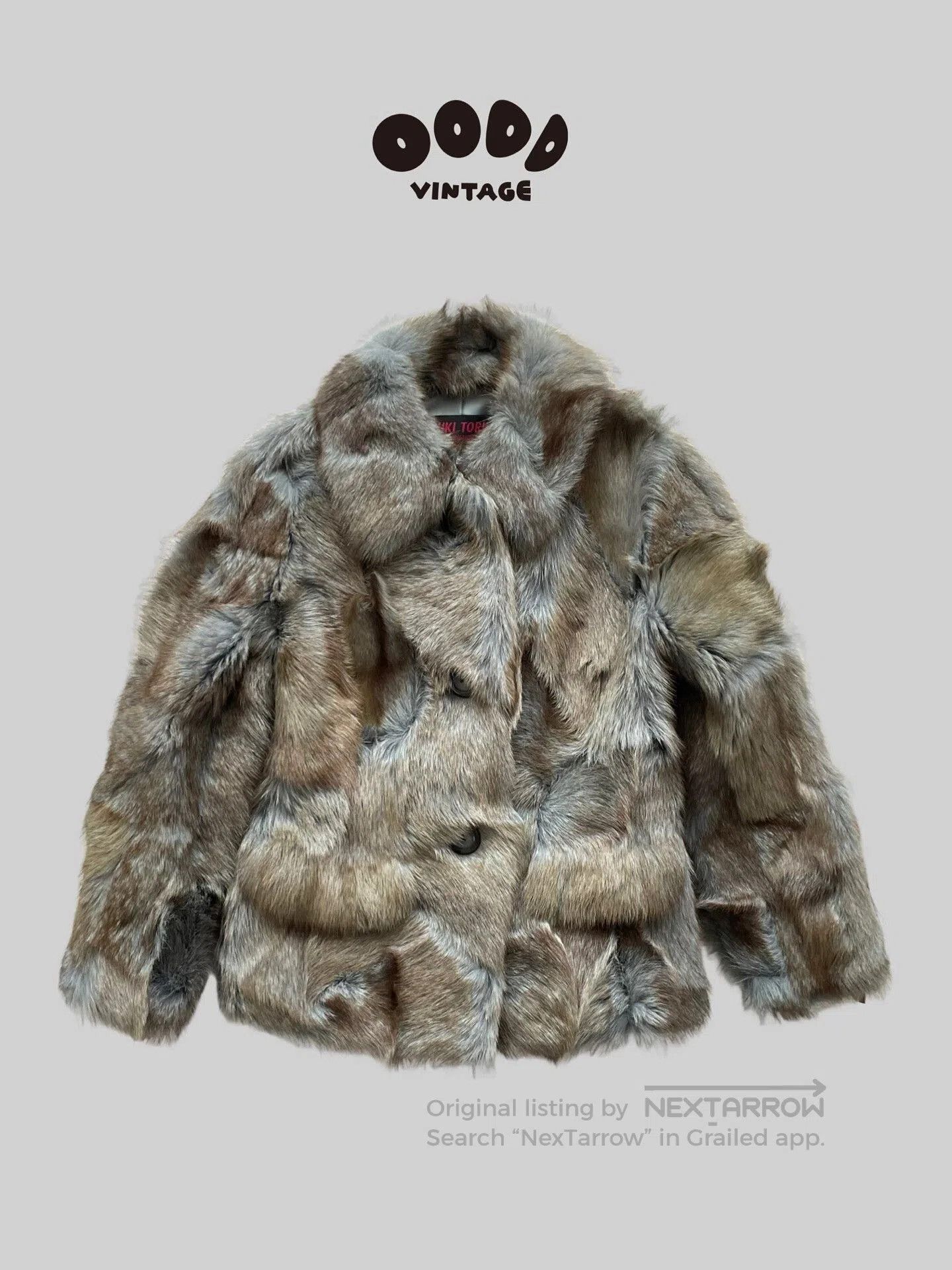 Japanese Brand Yuki Torii 90s Pika Fur Jacket. Size M / US 6-8 / IT 42-44 - 1 Thumbnail