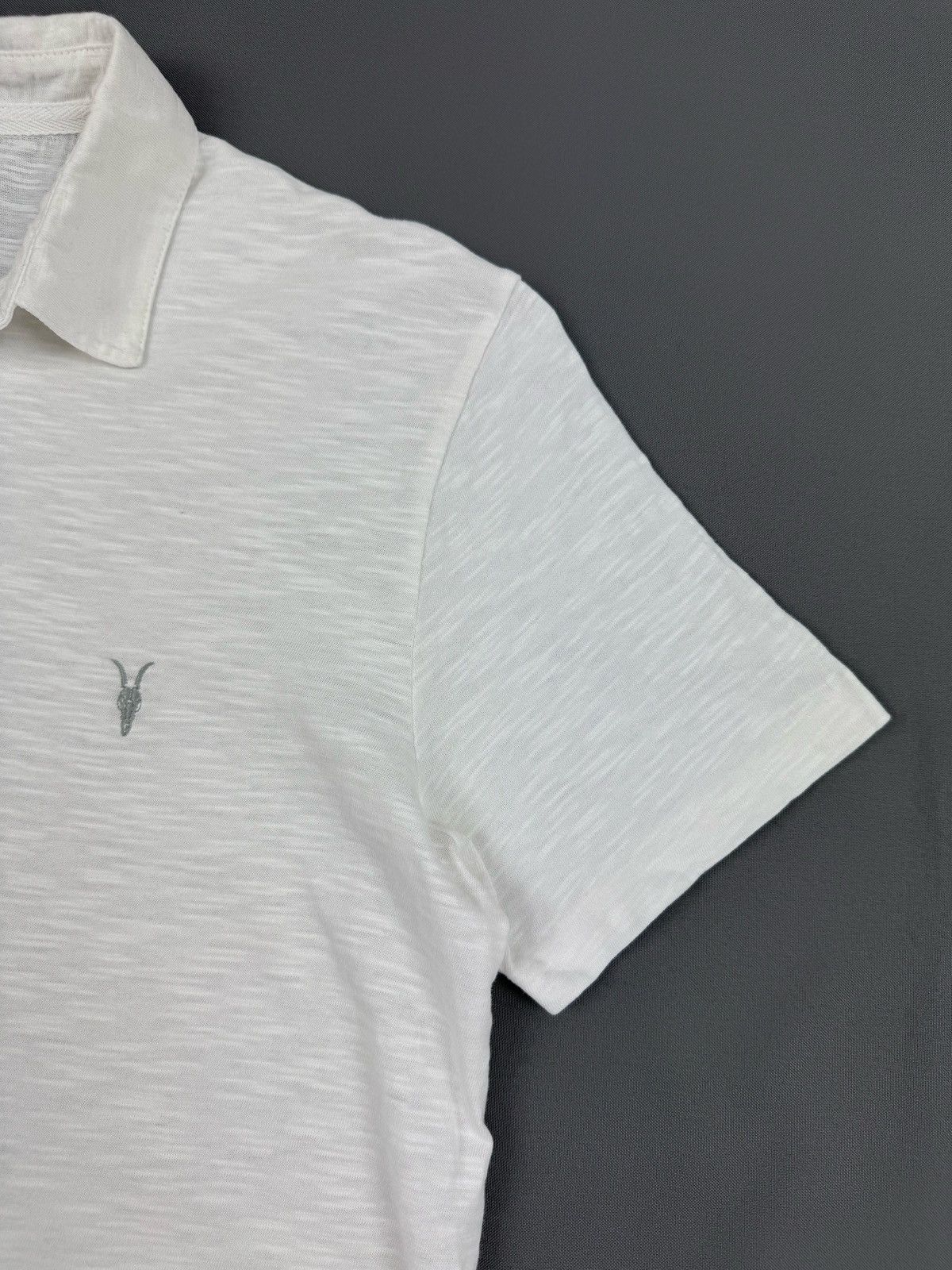 Allsaints AllSaints Basic White Soul Polo Size US XS / EU 42 / 0 - 3 Thumbnail
