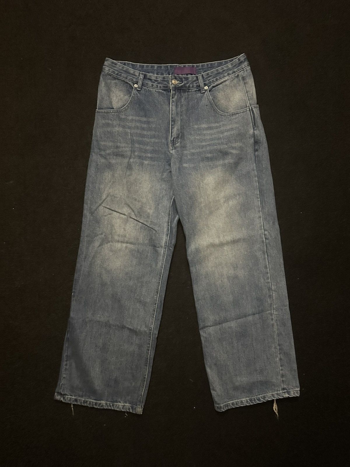11.11 / eleven eleven Blue Baggy Vintage Denim Size US 36 / EU 52 - 1 Thumbnail