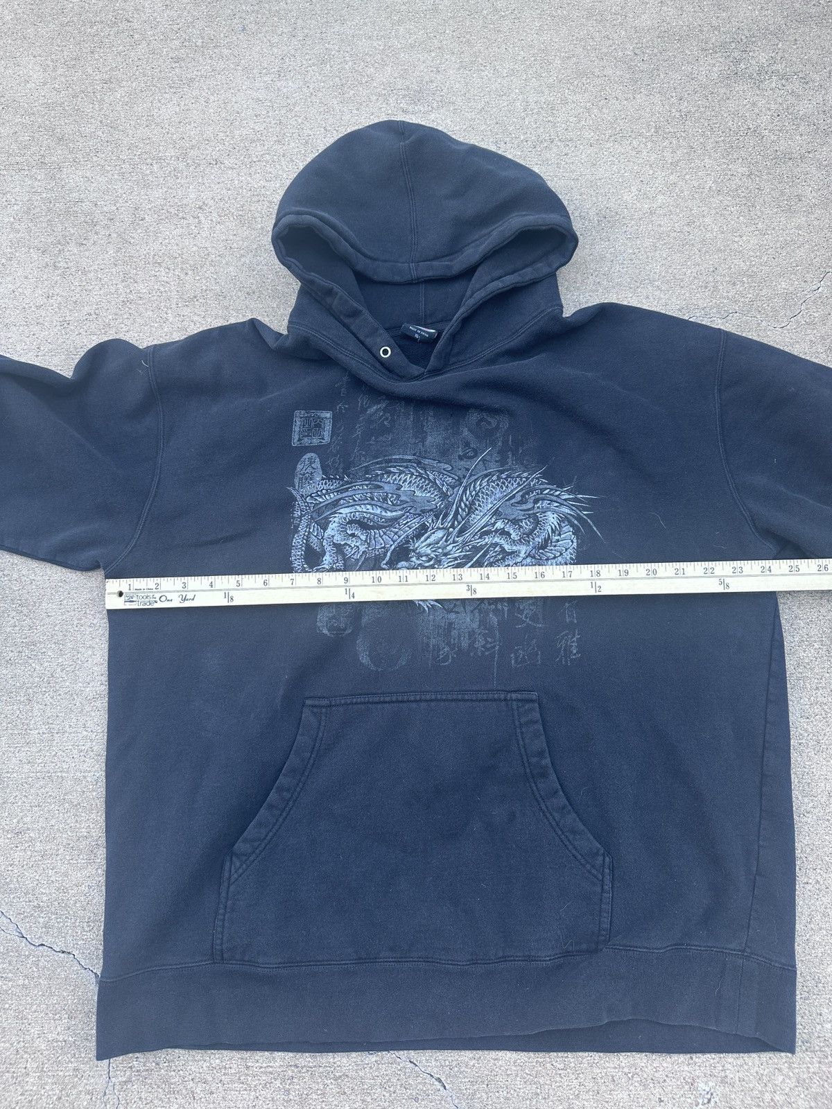 Japanese Brand × Vintage insane vintage japanese dragon hoodie Size US XL / EU 56 / 4 - 4 Thumbnail