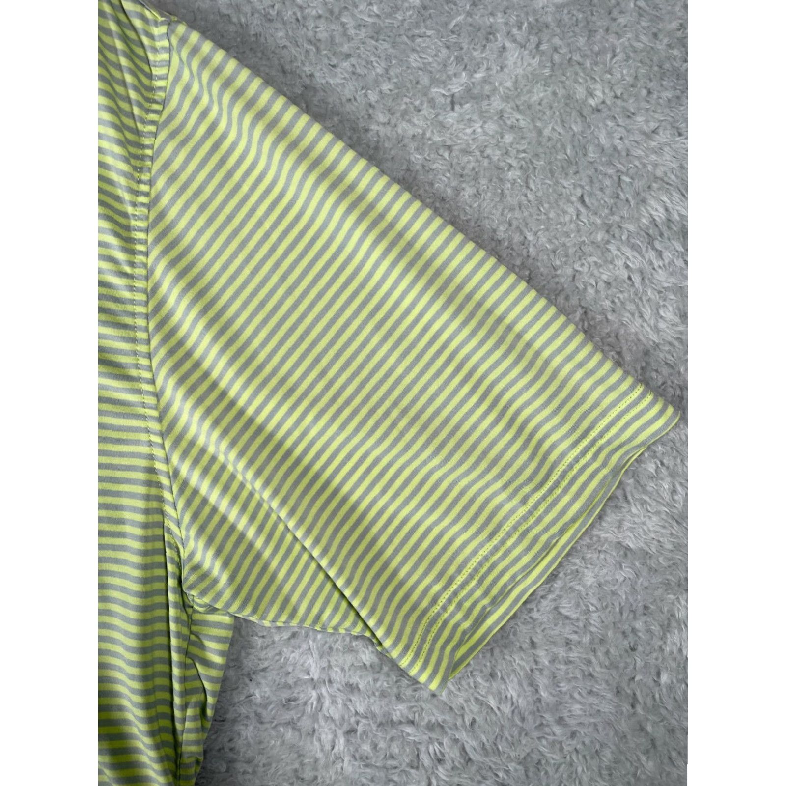 Footjoy Footjoy Polo Shirt Mens Medium Yellow Striped Golf Golfing Polo Mens Size US M / EU 48-50 / 2 - 5 Thumbnail