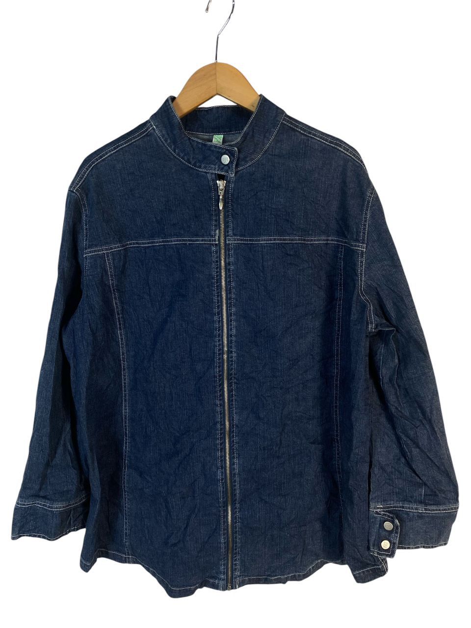 Other Pre natal distressed denim zipper jacket Size US M / EU 48-50 / 2 - 1 Thumbnail