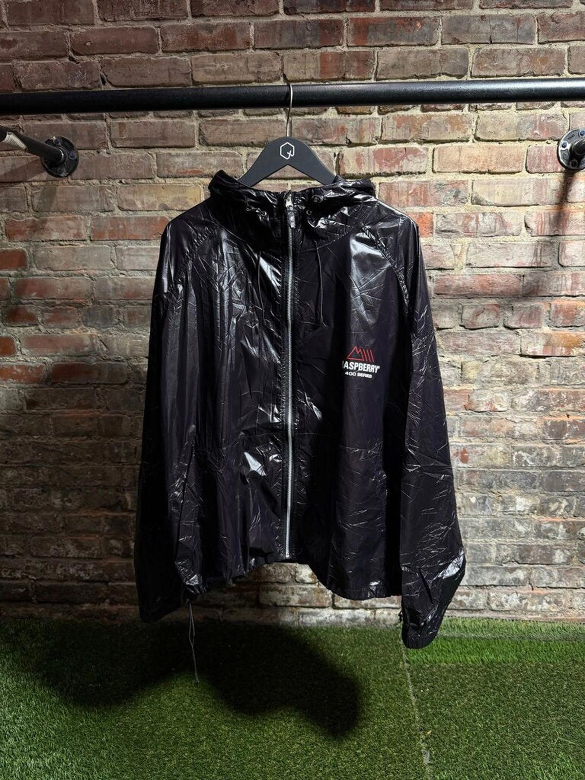 The GV Gallery GV Gallery Black Crinkle Jacket Sz. L Size ONE SIZE - 1 Thumbnail