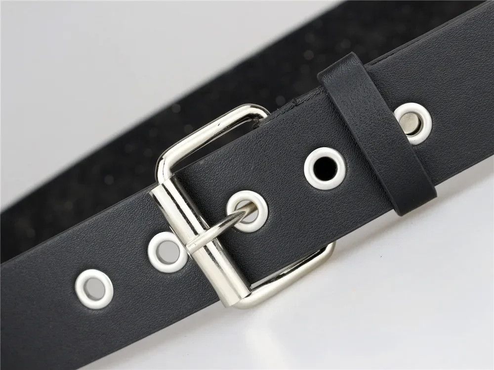 Vintage Square Bead Rivet Belt Size ONE SIZE - 3 Thumbnail