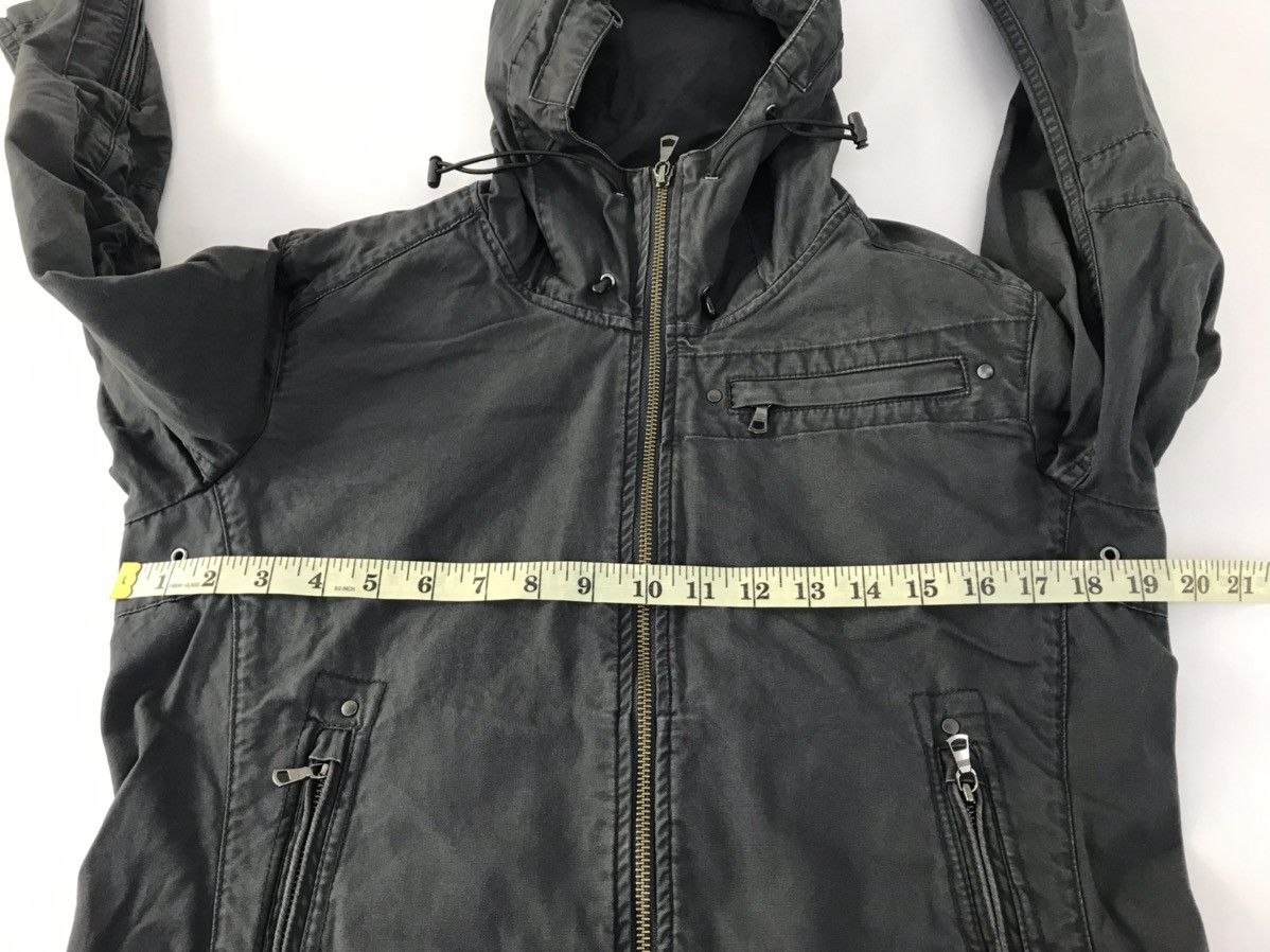 Japanese Brand Hype Japan Brand Khakis Hooded Jacket Full Zip Double Pocket Size M / US 6-8 / IT 42-44 - 10 Thumbnail
