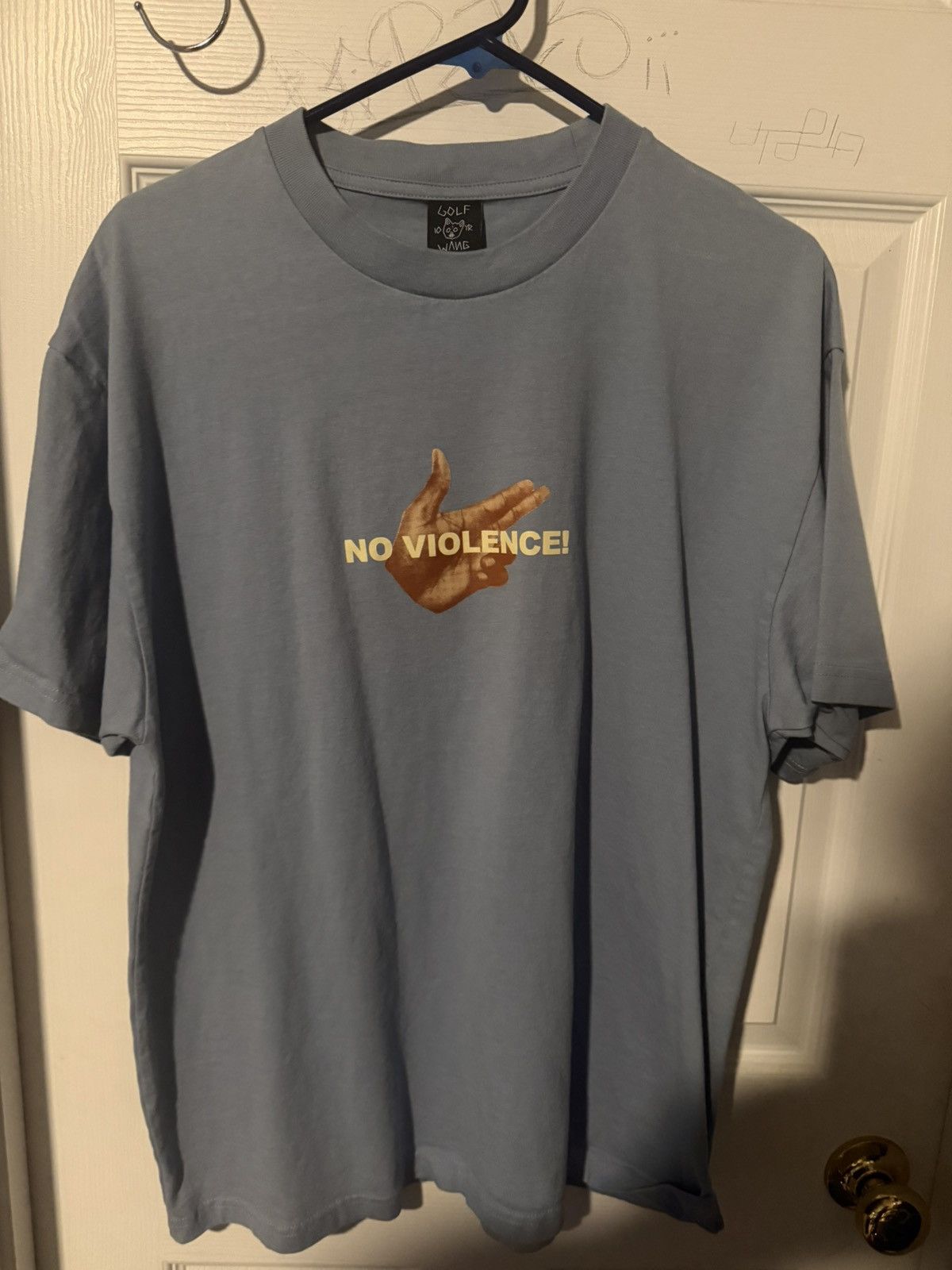 Golf Wang Golf Wang Okra No Violence Tee Size US XL / EU 56 / 4 - 1 Thumbnail