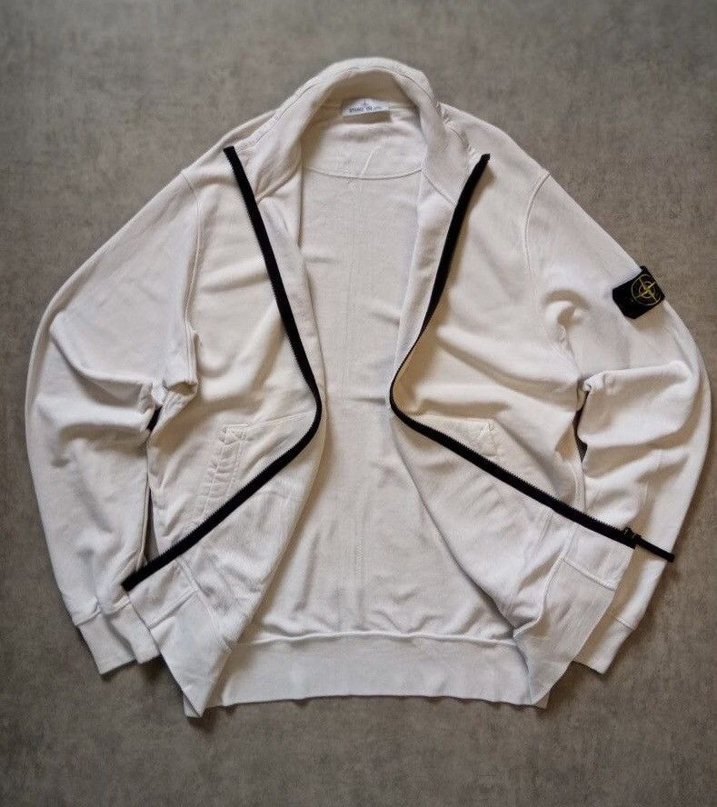 Stone Island Stone island full zip cotton sweater SS22 Size US L / EU 52-54 / 3 - 3 Thumbnail