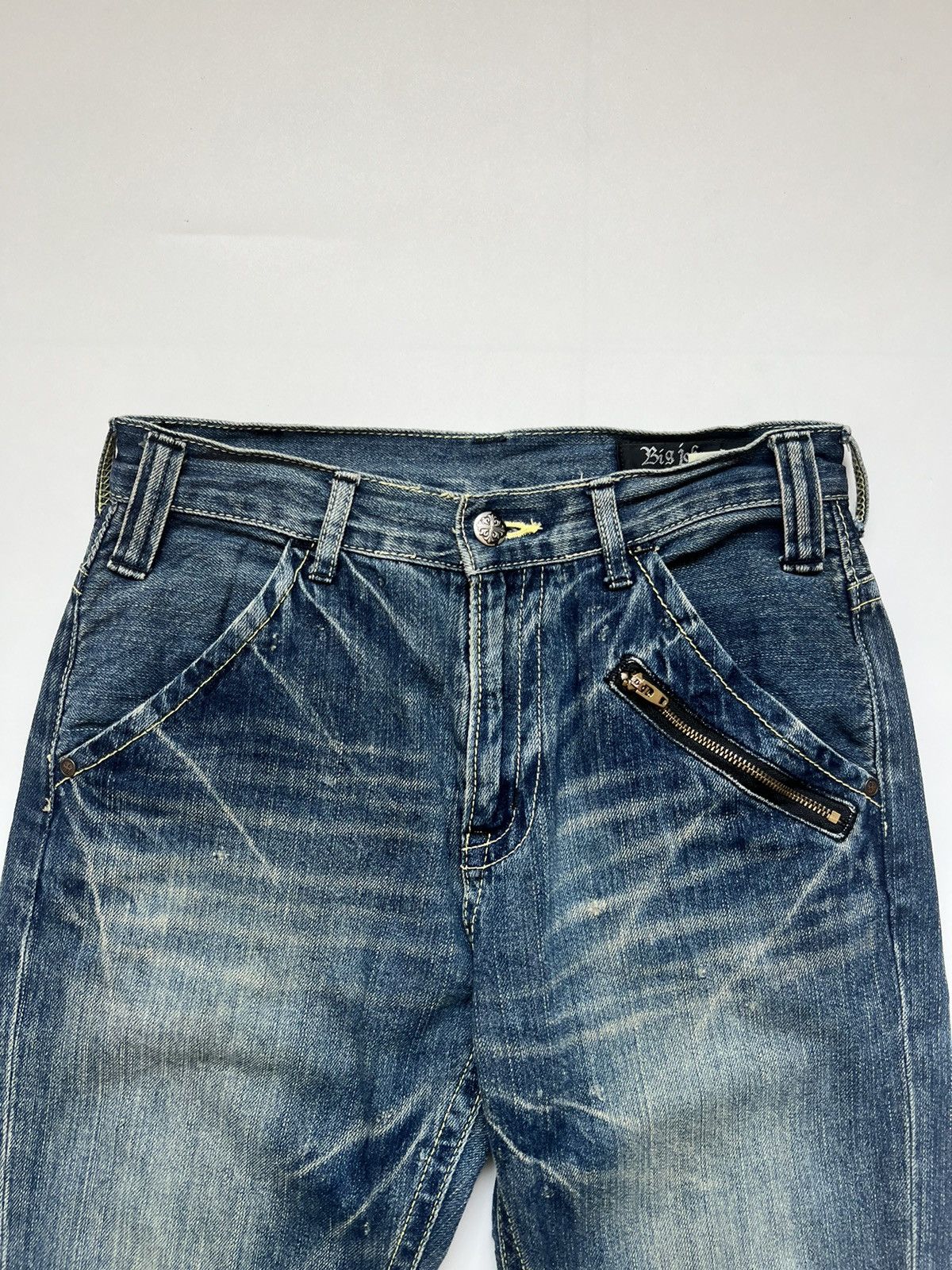 Big John Flared Big John Jr Japanese Denim Vintage Size US 28 / EU 44 - 6 Thumbnail