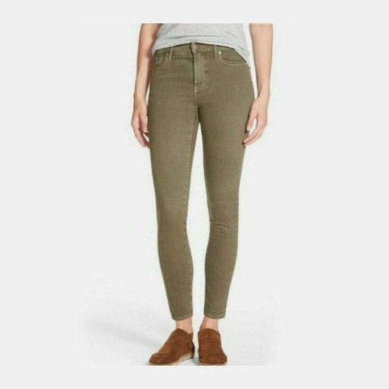 Madewell Madewell Garment Dyed Skinny Skinny Ankle Jeans - Size 25 Size 25" / US 0 / IT 36 - 1 Thumbnail