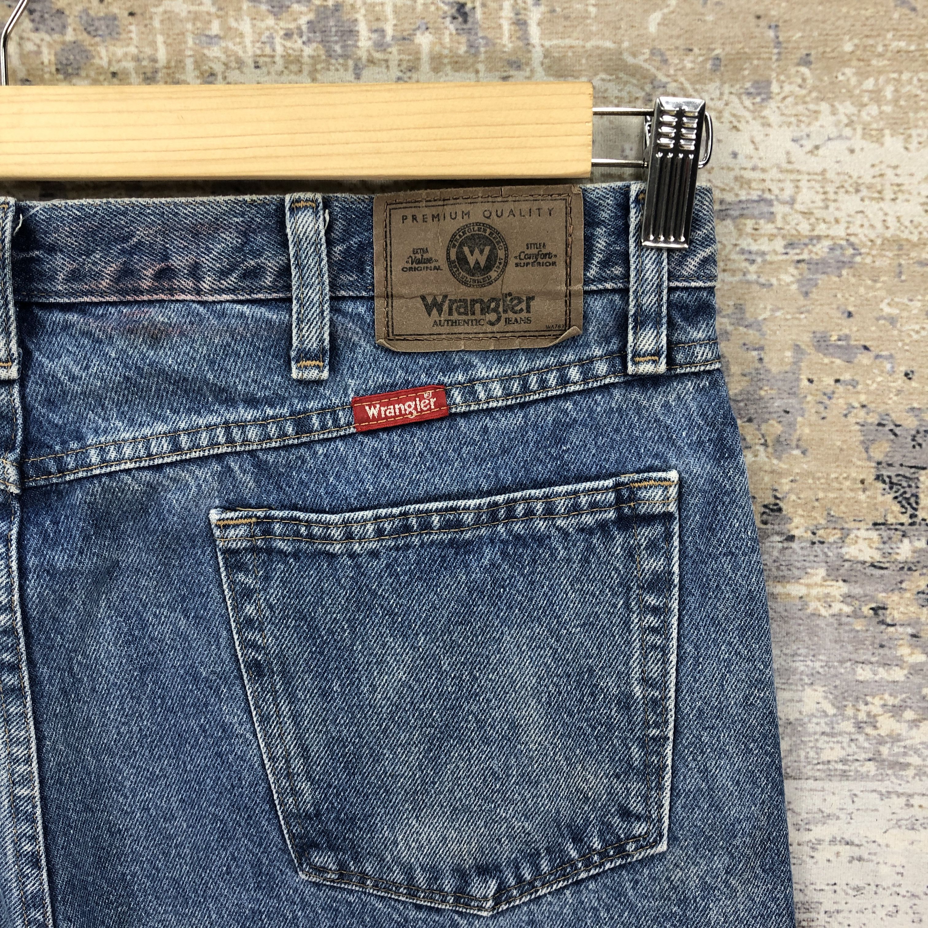 Wrangler Vintage Wrangler Jeans Blue Wrangler Stonewash Denim Size US 36 / EU 52 - 5 Thumbnail
