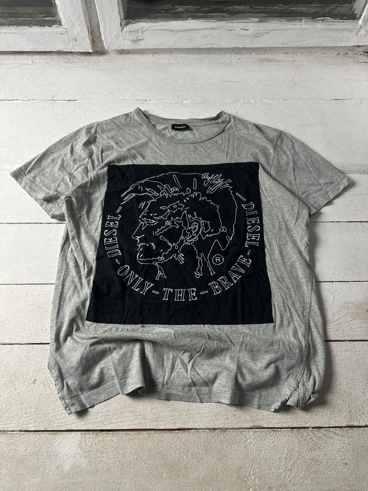Diesel 🚨DIESEL AVANT GARDE ARCHIVE VINTAGE BIG LOGO T-SHIRT Y2K TEE Size US M / EU 48-50 / 2 - 1 Thumbnail