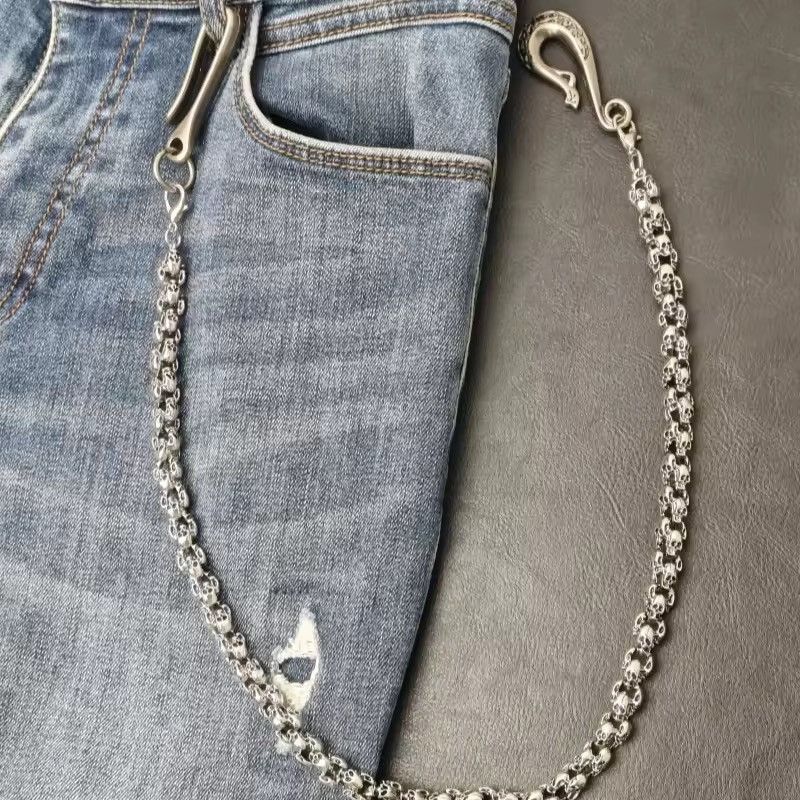 Other Skull Head Pants Chain for Men Women,Jeans Chain,Keys Chain Size ONE SIZE - 8 Thumbnail