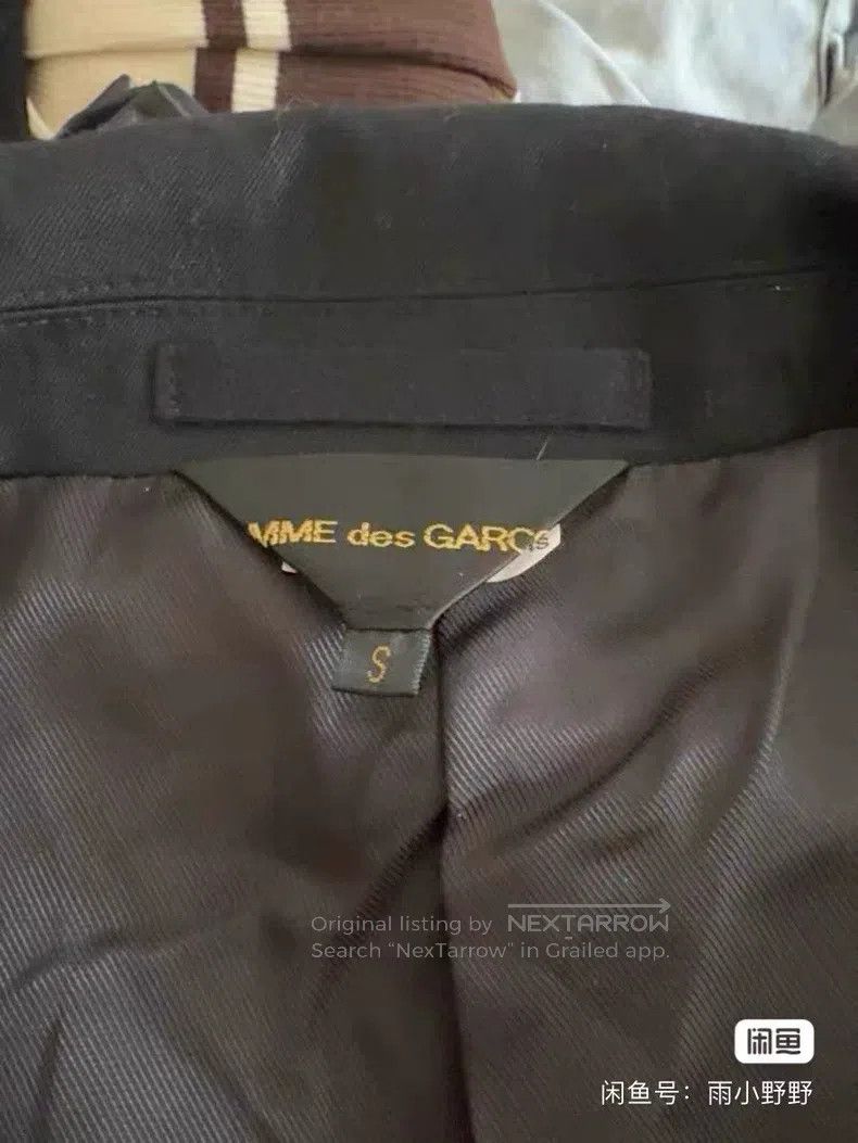 Comme des Garcons Comme Des Garcons Black Bow Tie Jacket Size S / US 4 / IT 40 - 6 Thumbnail