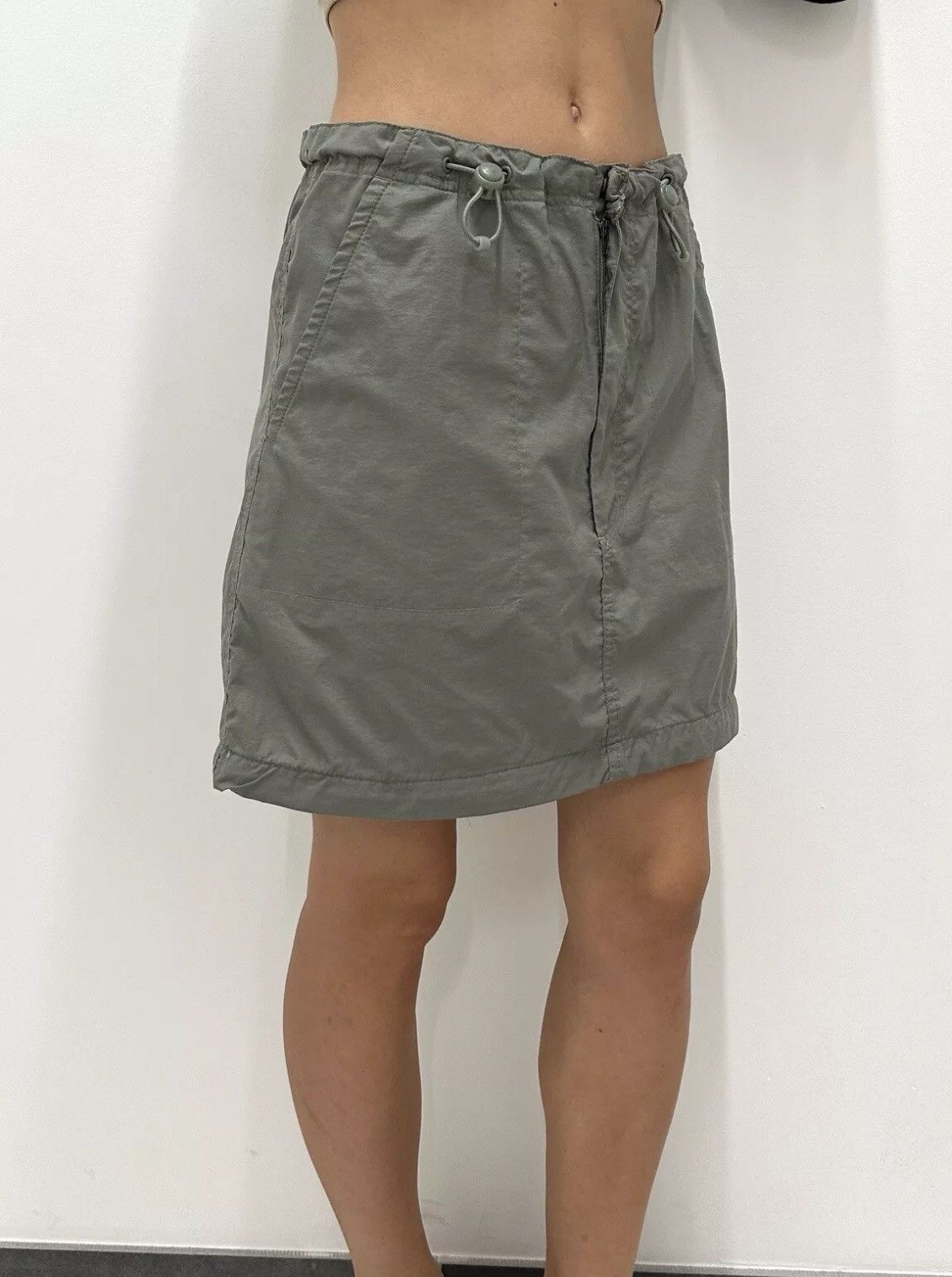 Nike × Nike ACG Nike ACG Nylon Mini Skirt Green A-line Khaki Size S Size 28" / US 6 / IT 42 - 4 Thumbnail