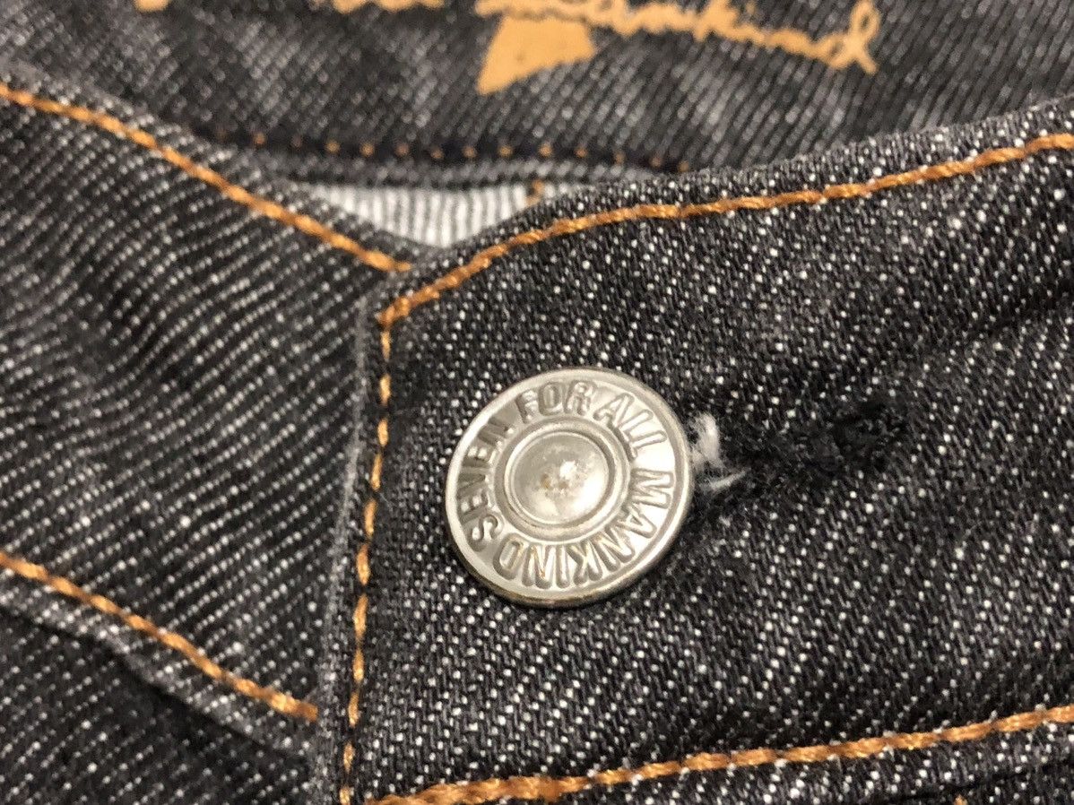 7 For All Mankind 7 For All Mankind Frayed Mud Wash Flares Distressed Jeans Size 24" / US 00 / IT 34 - 12 Thumbnail