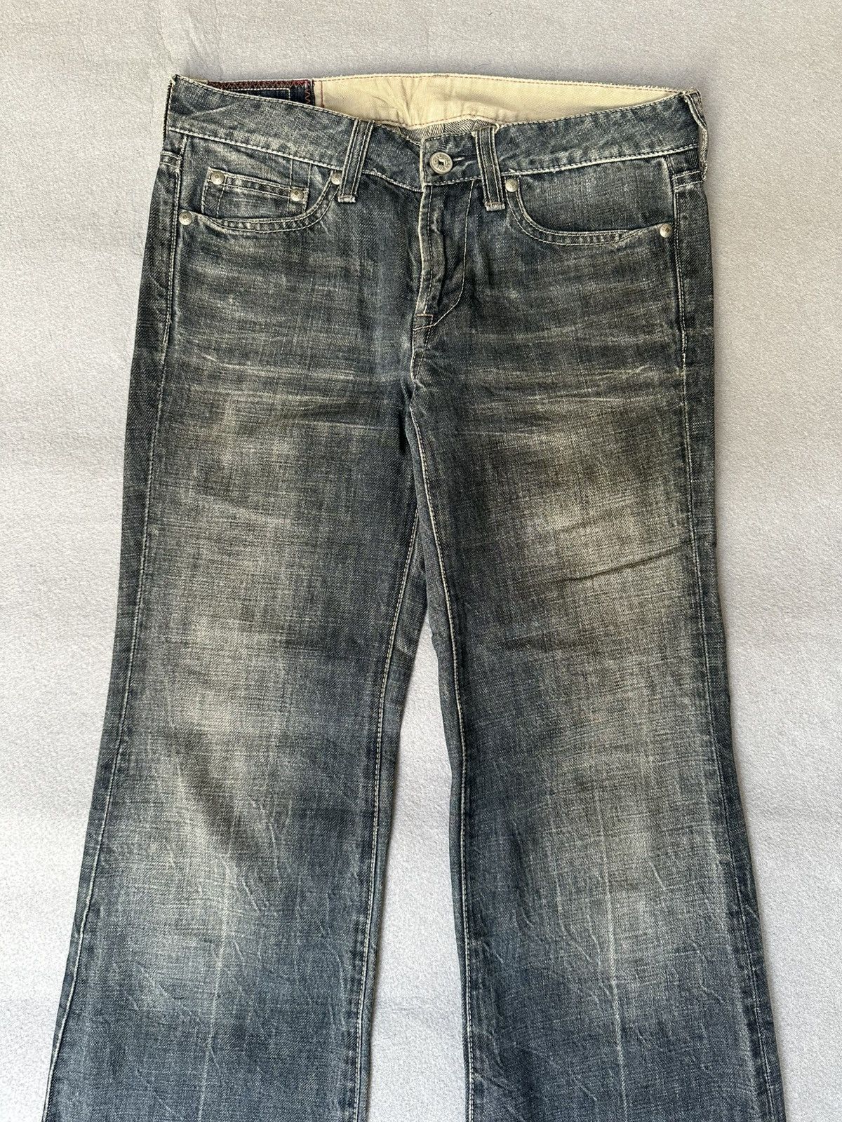 Marithe + Francois Girbaud FLARE Marithe Francois Girbaud Denim Size US 29 - 4 Thumbnail