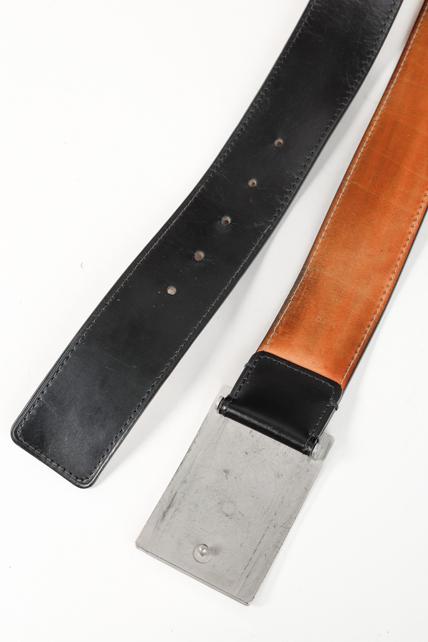 Louis Vuitton Louis Vuitton Travelling Requisites Rectangular-Buckle Belt Size ONE SIZE - 5 Thumbnail