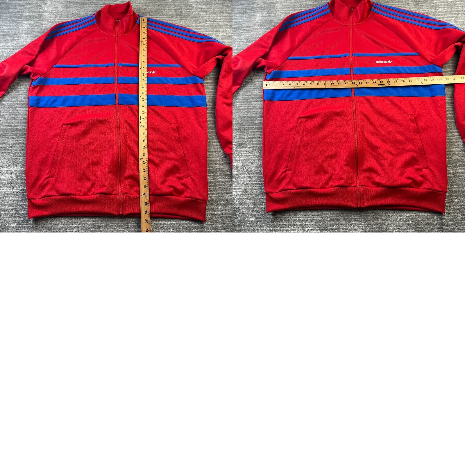 Adidas Adidas Jacket Mens Extra Large Red Originals Trefoil Firebird Track SST TT Size US XL / EU 56 / 4 - 8 Thumbnail