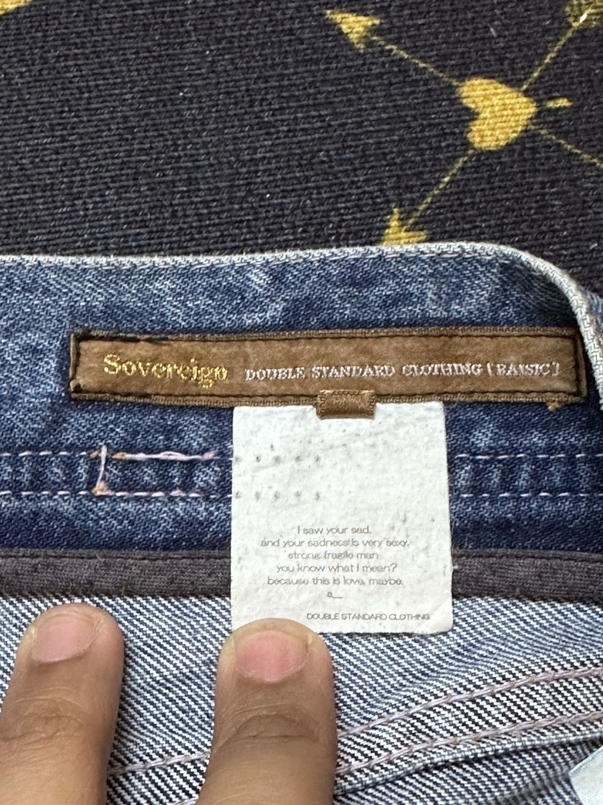 Kapital Vintage Double Standard Silver Splatter Distressed Denim Size US 30 / EU 46 - 8 Thumbnail