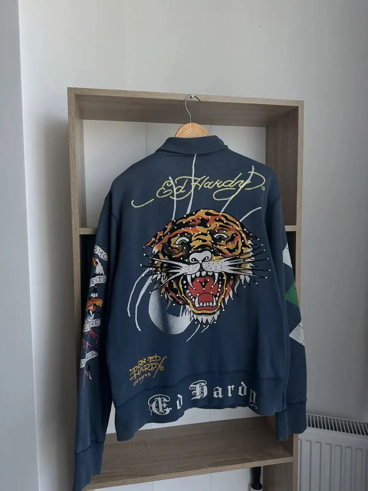 Ed Hardy Vintage Ed Hardy Christian Audigier Hoodie Size US M / EU 48-50 / 2 - 7 Thumbnail
