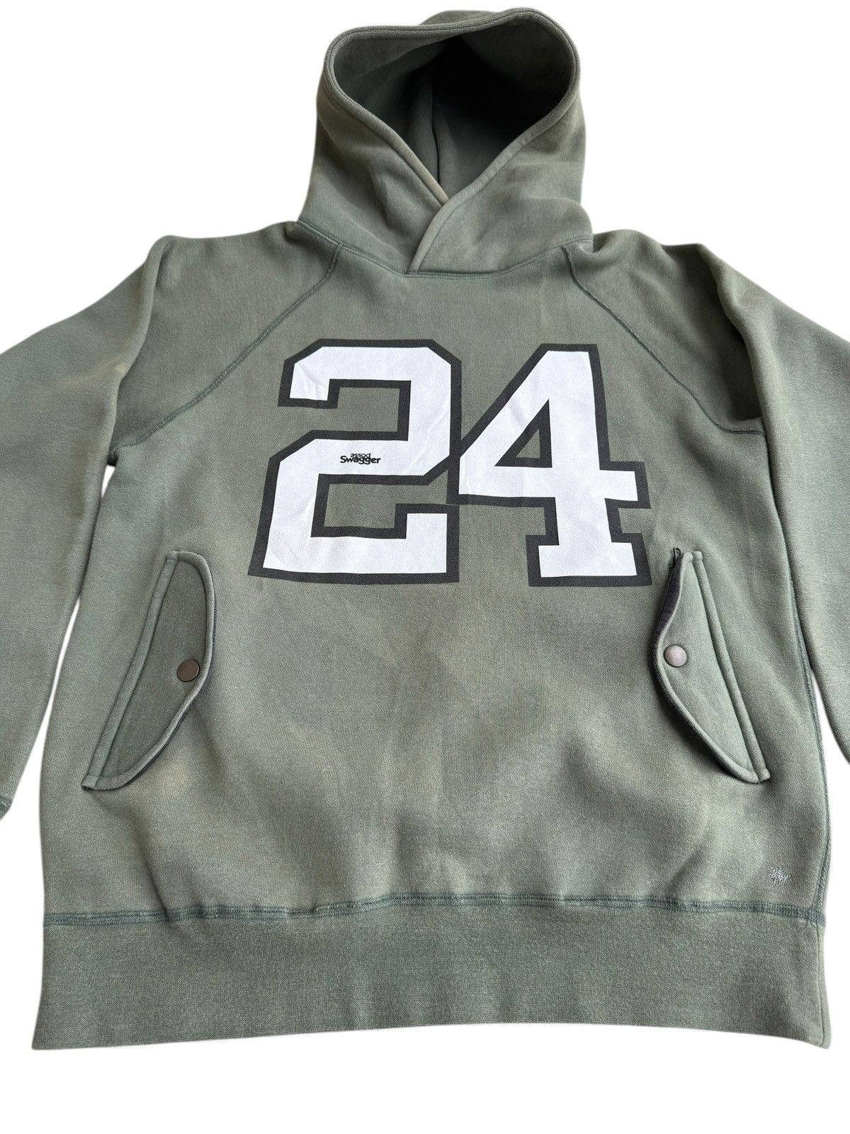Japanese Brand × Swagger Vintage Japanese Brand Swagger Spellout Number Hoodie Size US M / EU 48-50 / 2 - 6 Thumbnail