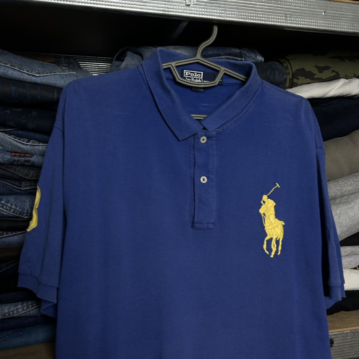 Polo Ralph Lauren Vintage Polo Ralph Lauren big pony 3 streetwear polo Size US XL / EU 56 / 4 - 2 Thumbnail