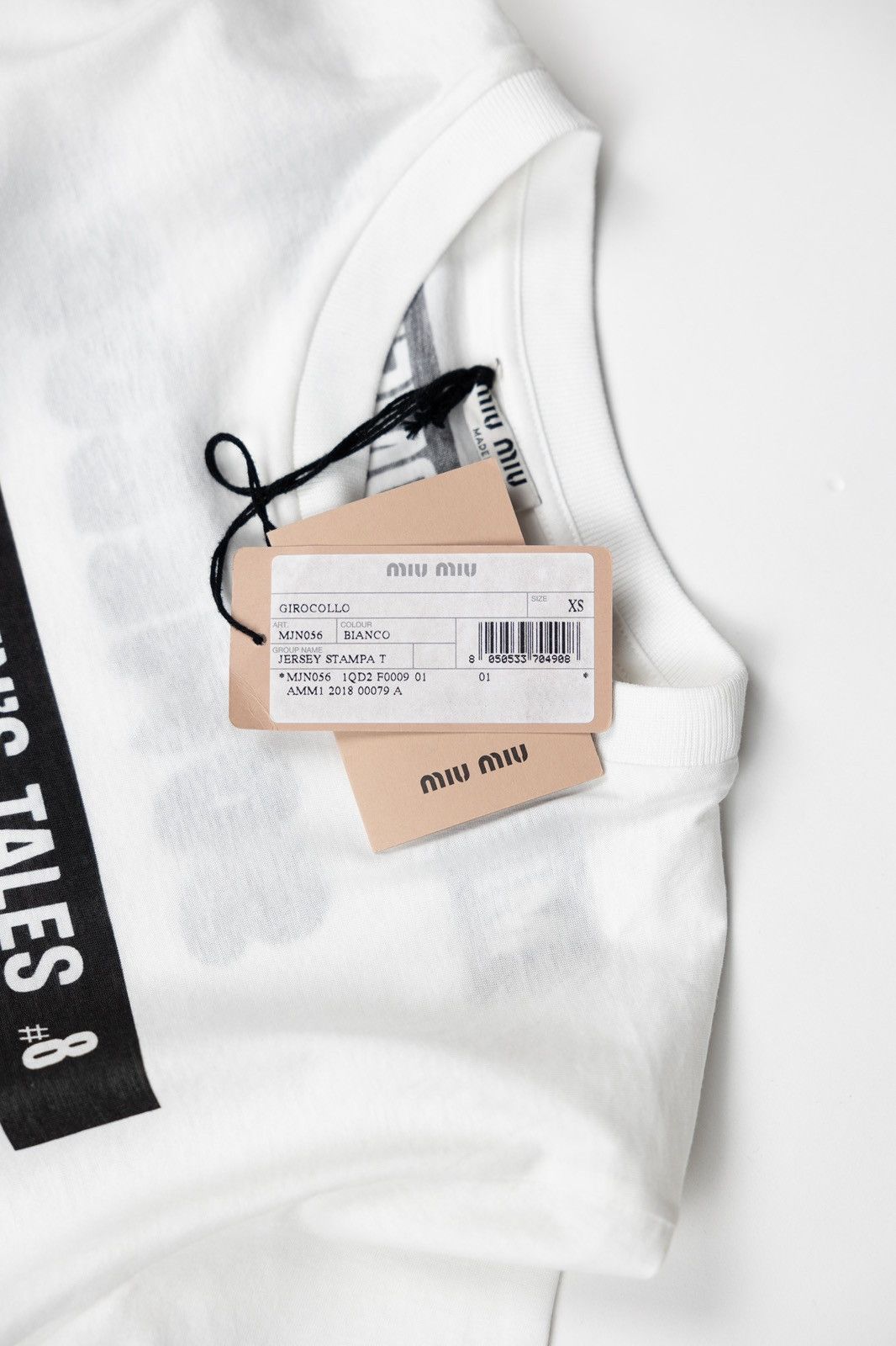 Miu Miu Miu Miu Women’s Tales #8 Tee Size XS / US 0-2 / IT 36-38 - 5 Thumbnail